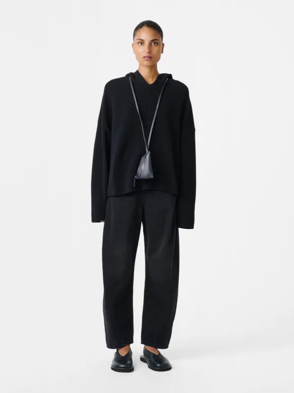 Akerman Denim Pant in Washed Black sold by Studio Nicholson