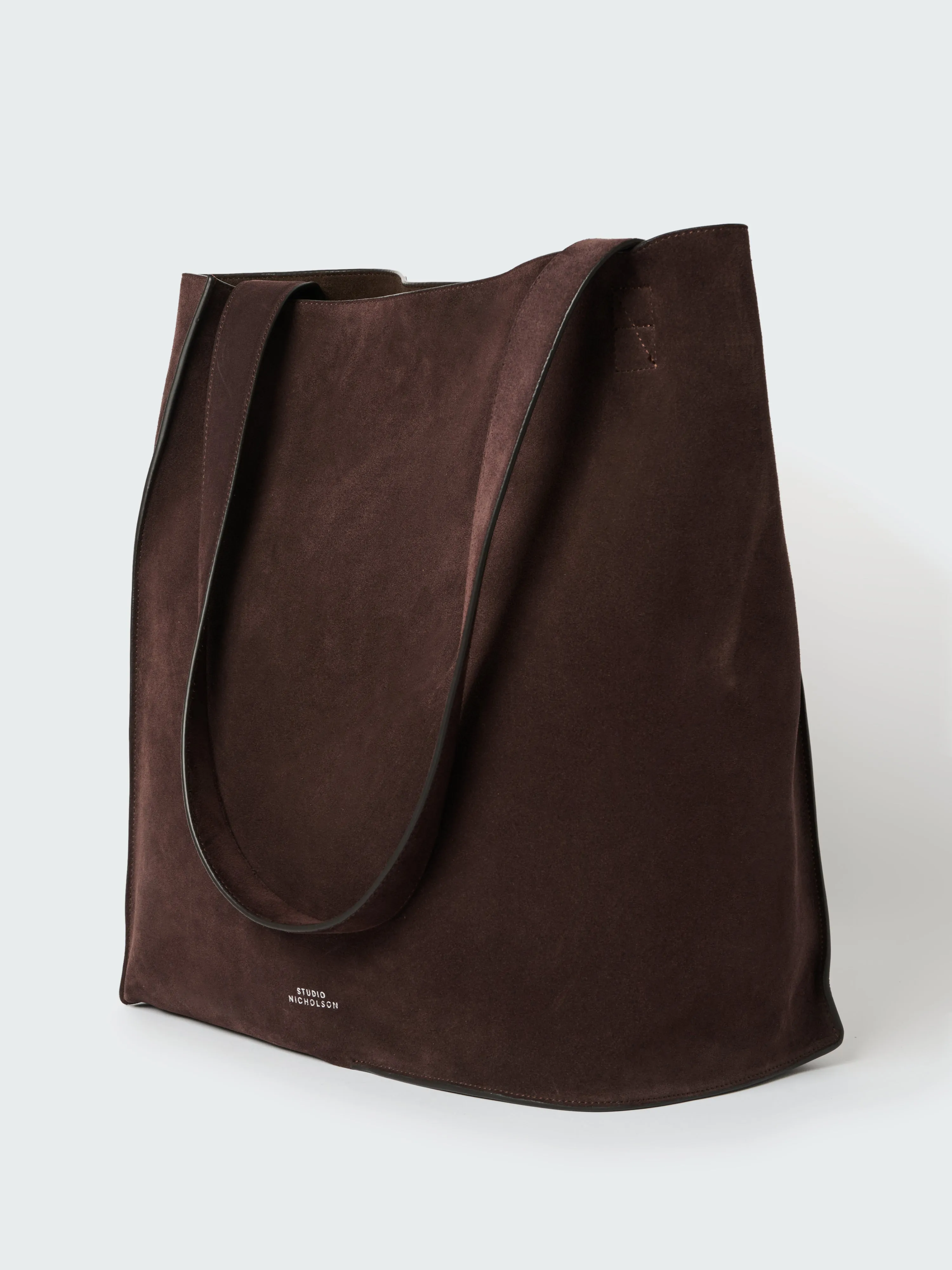 Doublet Type 2 Suede Bag in Conker sold by Studio Nicholson product image thumbnail 4