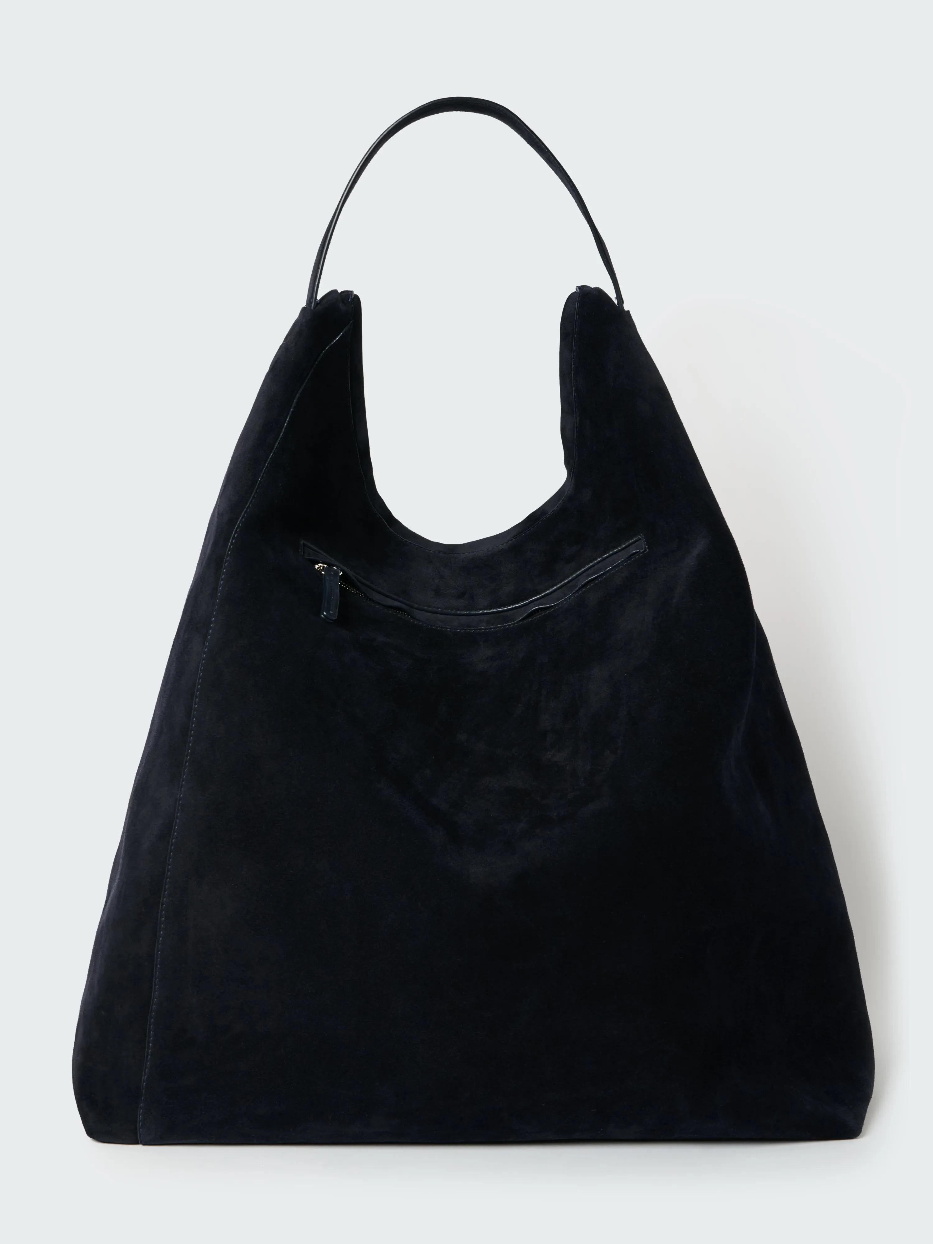 Hobo Type 2 Suede Bag in Darkest Navy sold by Studio Nicholson product image thumbnail 5
