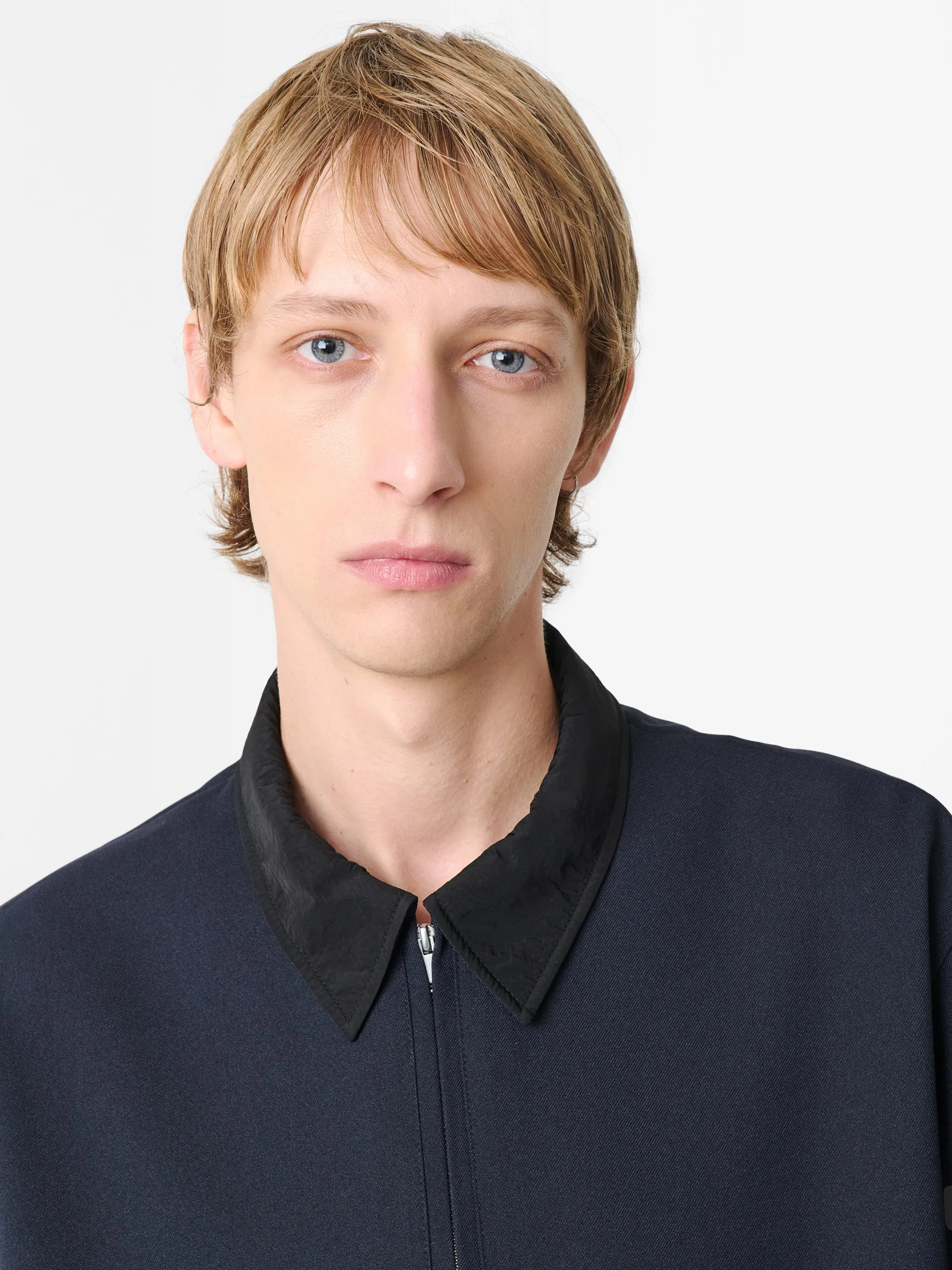 Joss Shirt in Darkest Navy sold by Studio Nicholson product image thumbnail 5
