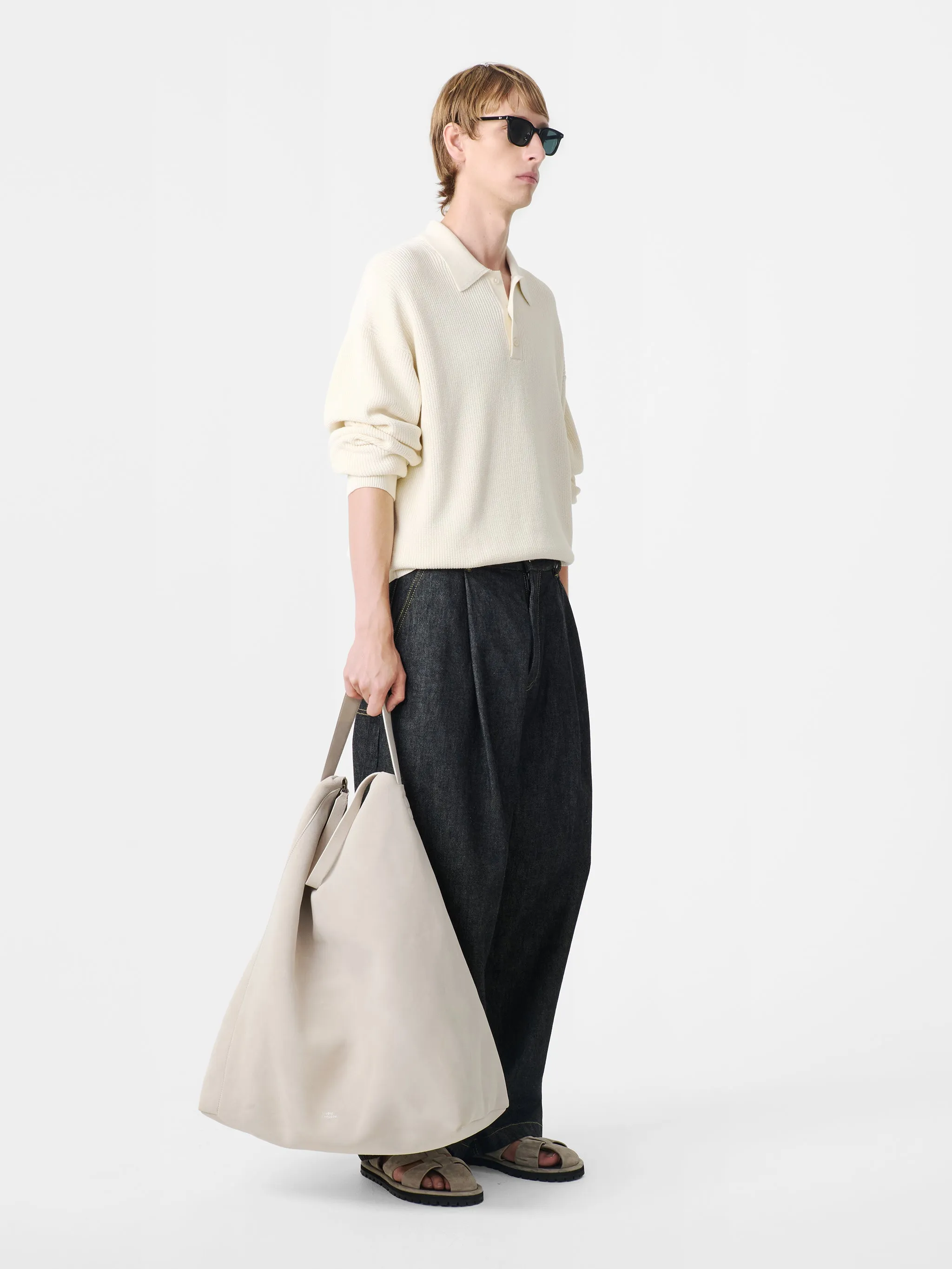 Bourne Knit in Parchment sold by Studio Nicholson product image thumbnail 3