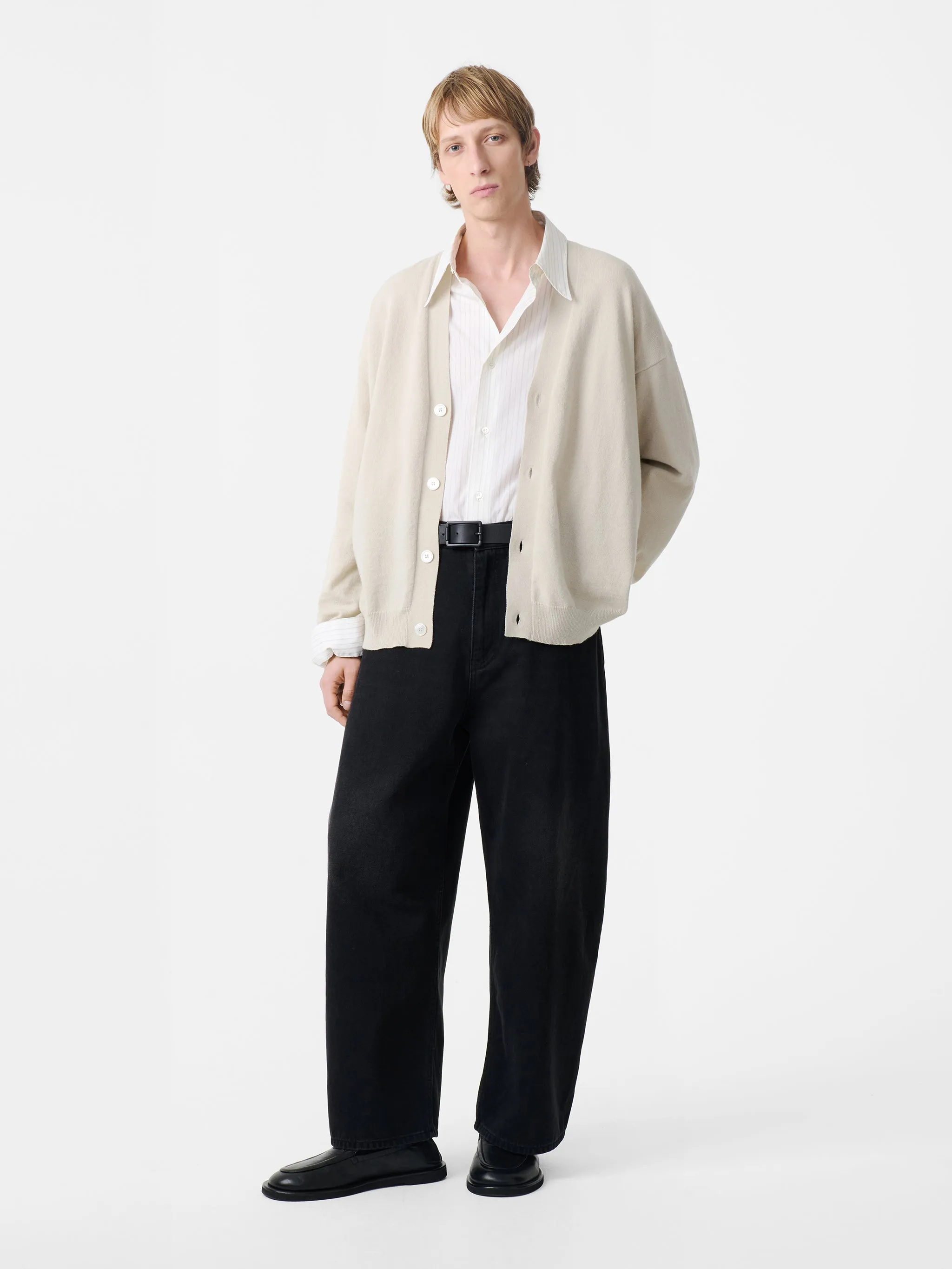 Parr Knit in Dove sold by Studio Nicholson