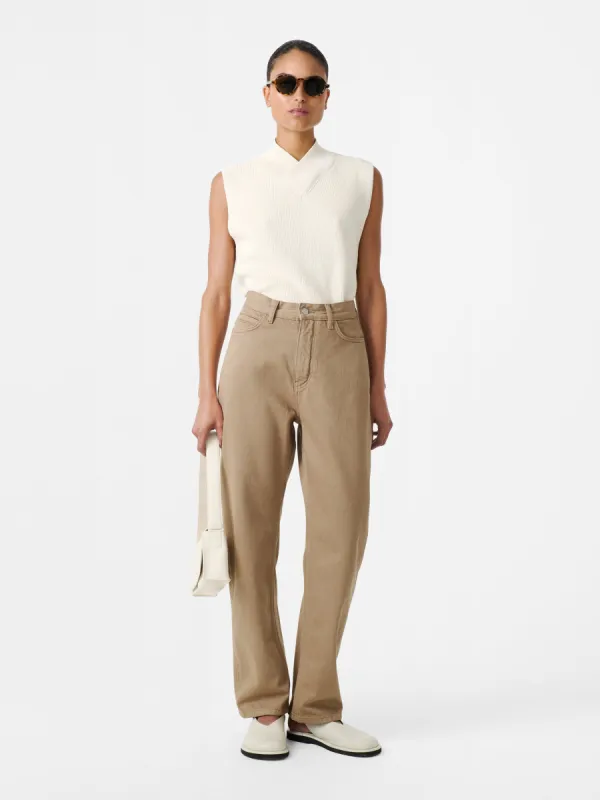 Ruthe Denim Pant in Parcel sold by Studio Nicholson