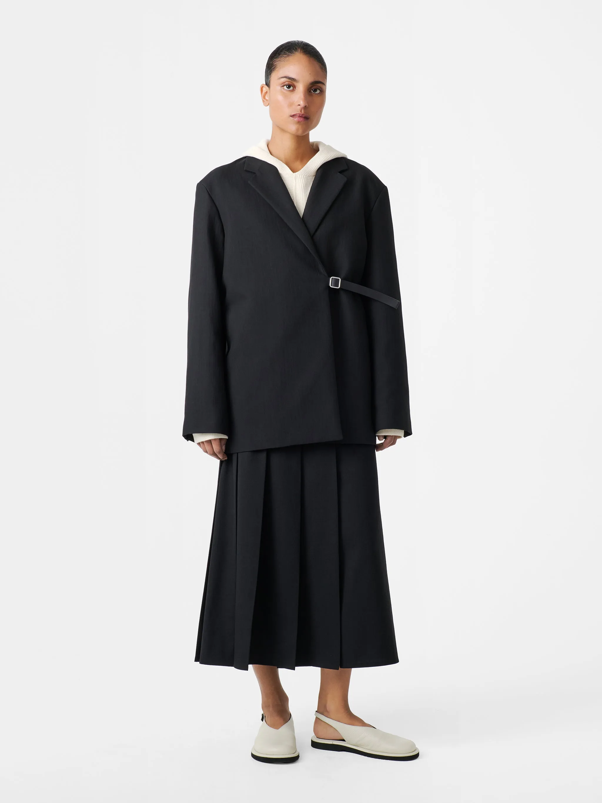 Pocono Knit in Parchment sold by Studio Nicholson product image thumbnail 4