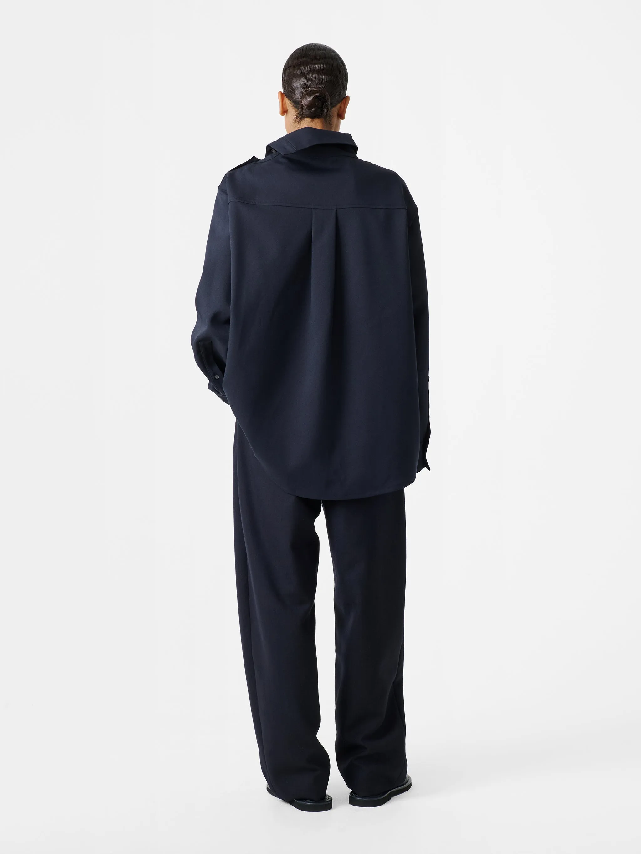 Wist Top in Darkest Navy sold by Studio Nicholson product image thumbnail 4