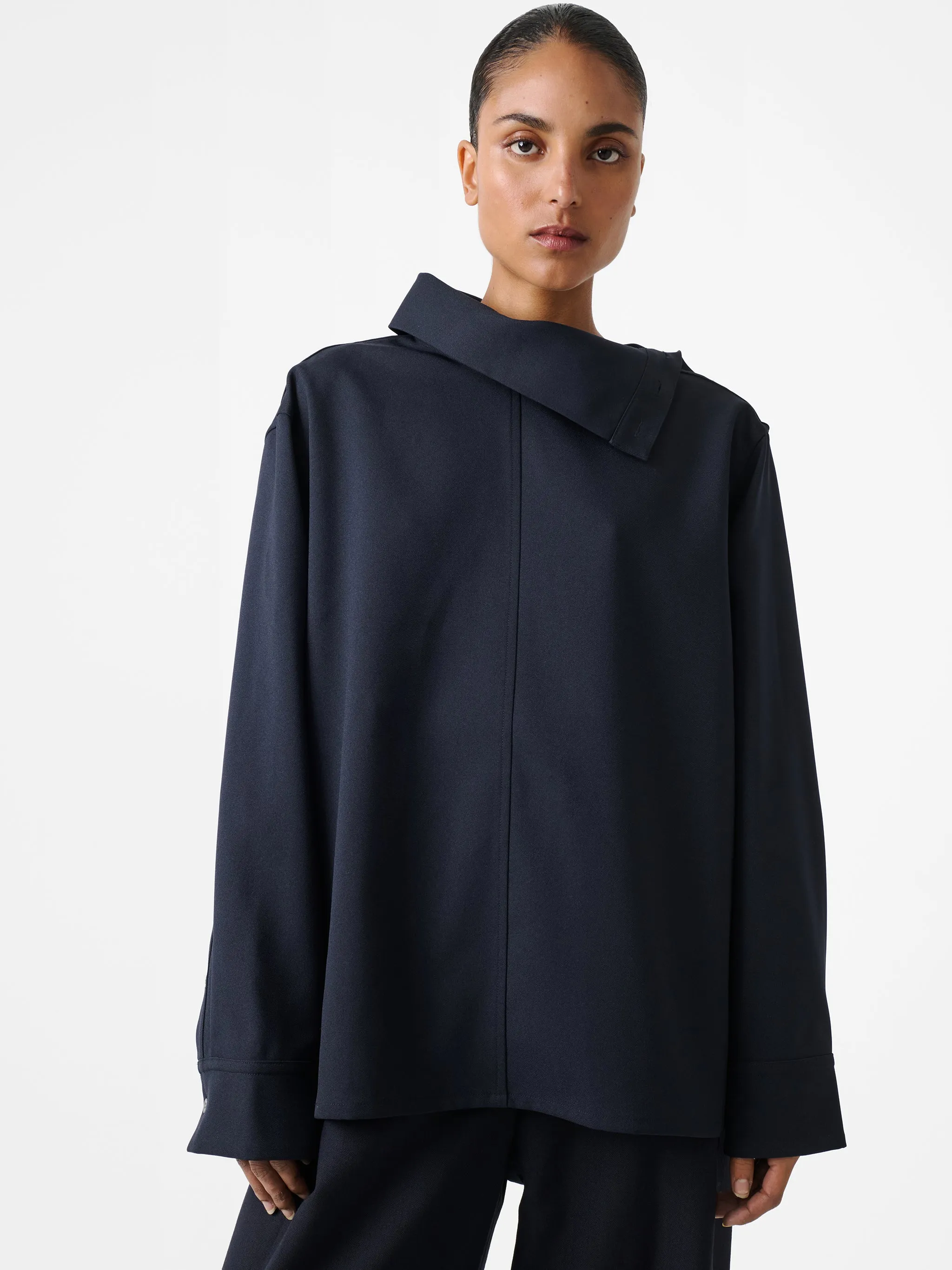 Wist Top in Darkest Navy sold by Studio Nicholson product image thumbnail 2