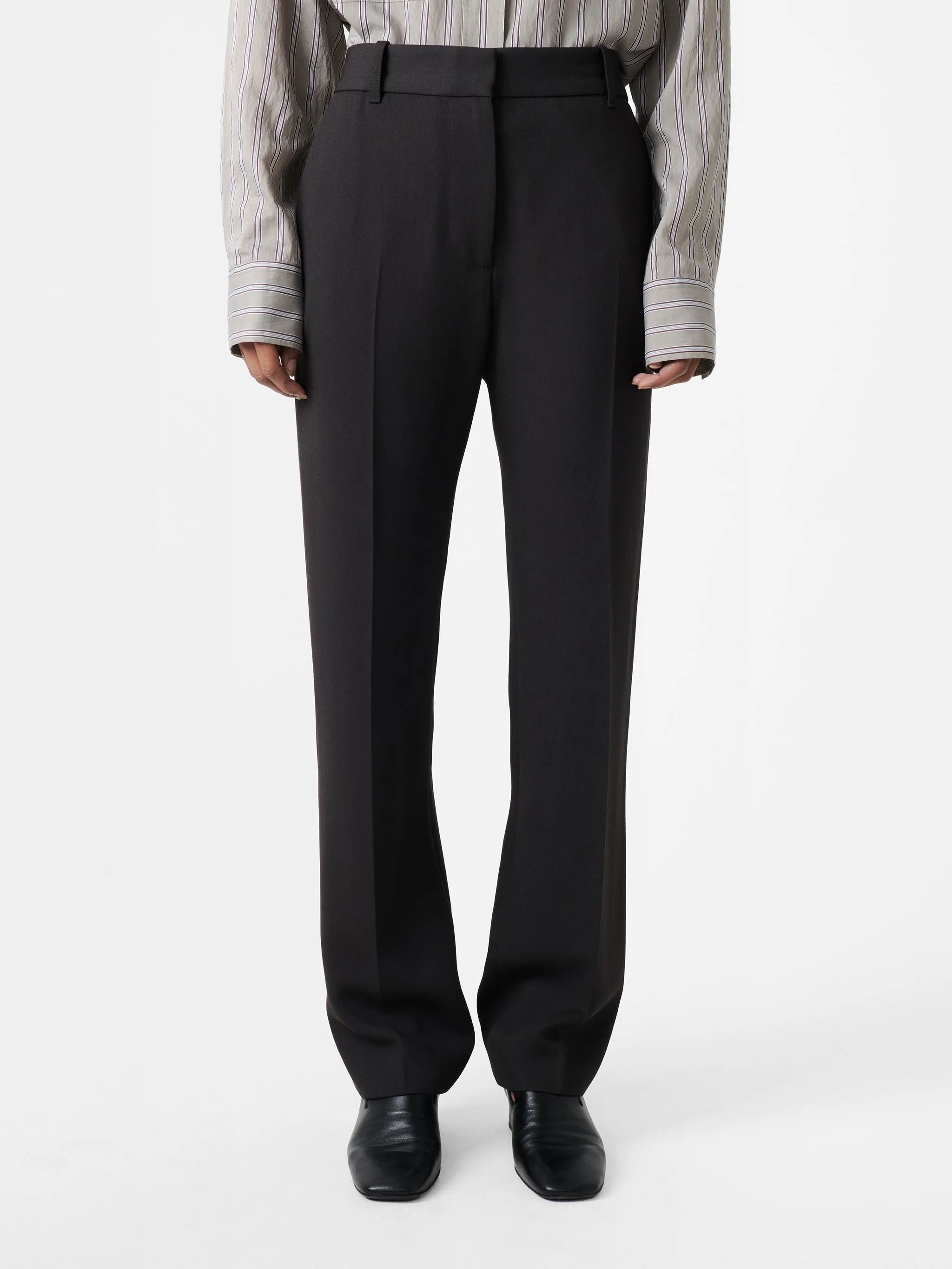 Vlore Pant in Oil sold by Studio Nicholson product image thumbnail 4