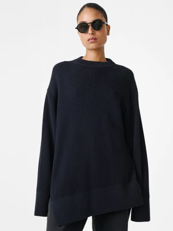 Verda Knit in Darkest Navy sold by Studio Nicholson