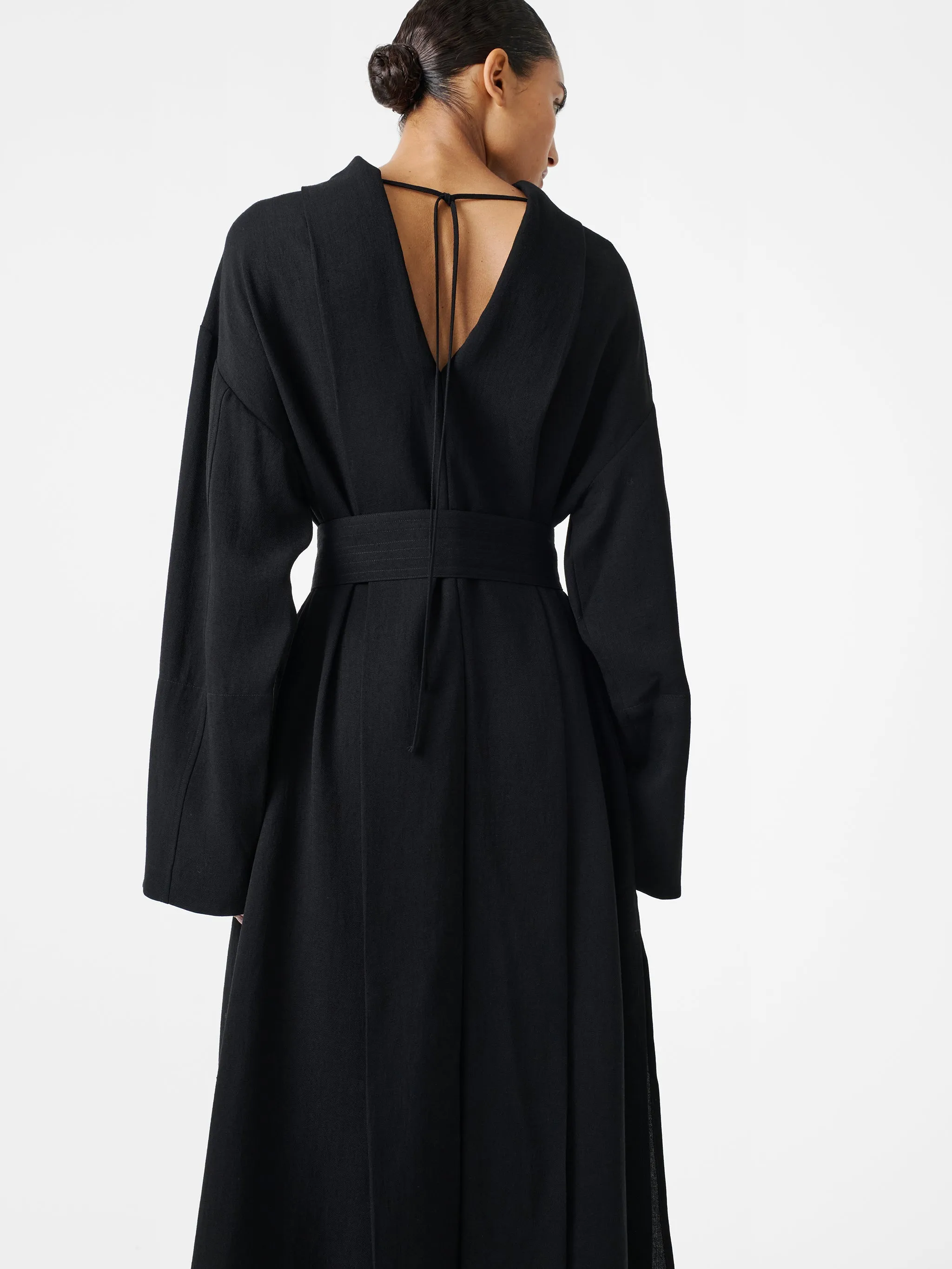 Reva Dress in Black sold by Studio Nicholson product image thumbnail 5