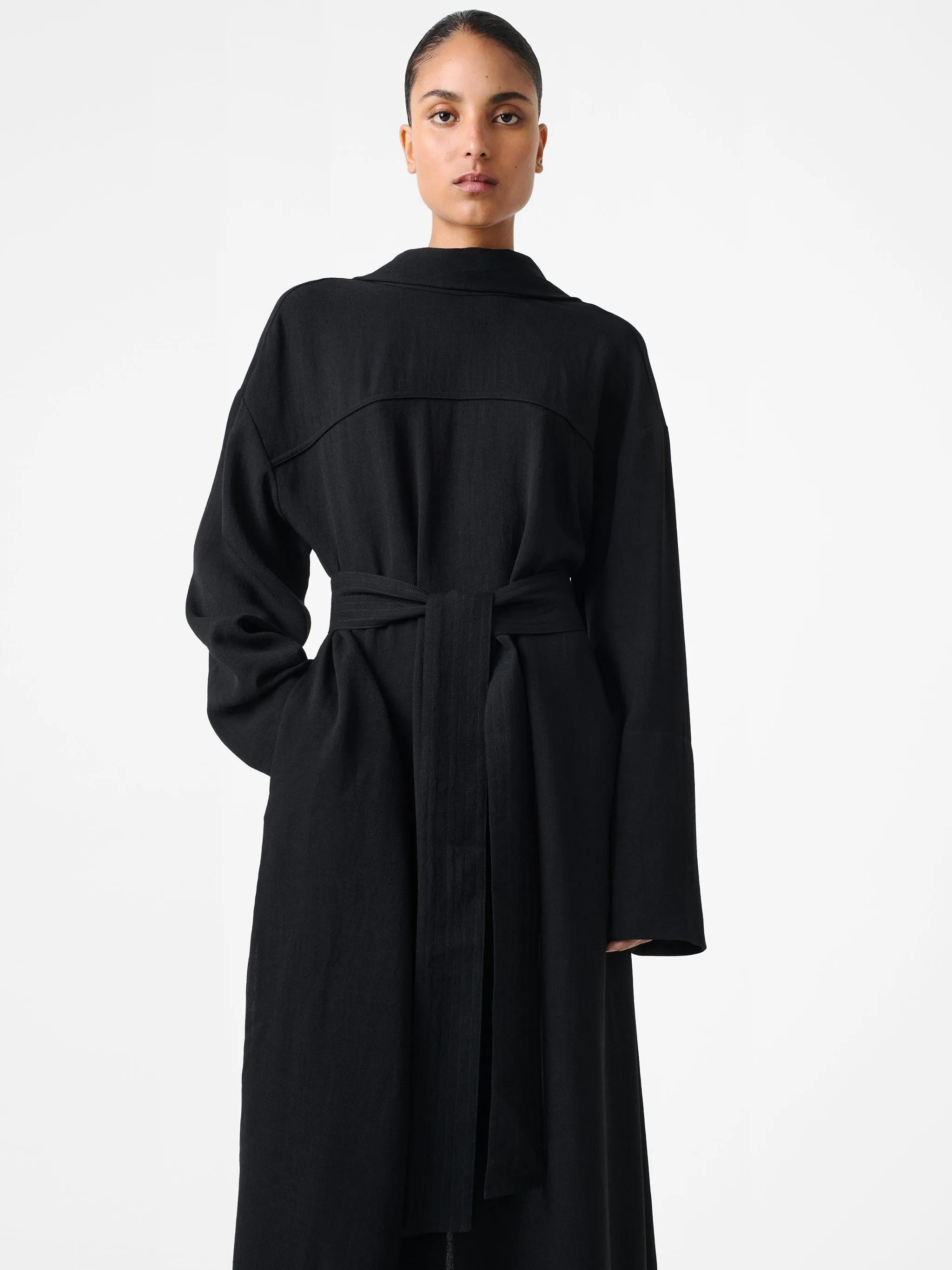 Reva Dress in Black sold by Studio Nicholson product image thumbnail 2