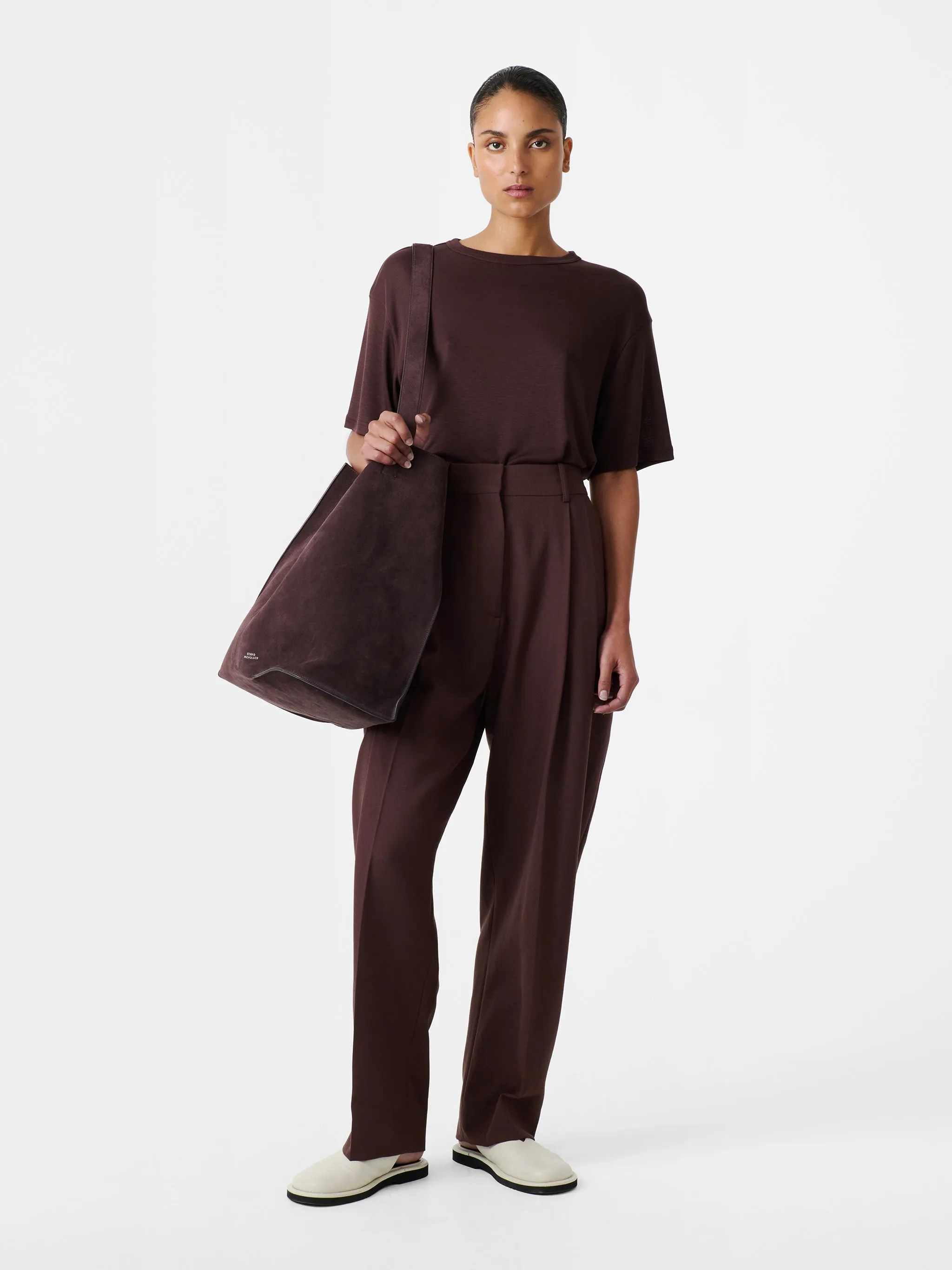Sperro Pant in Conker sold by Studio Nicholson