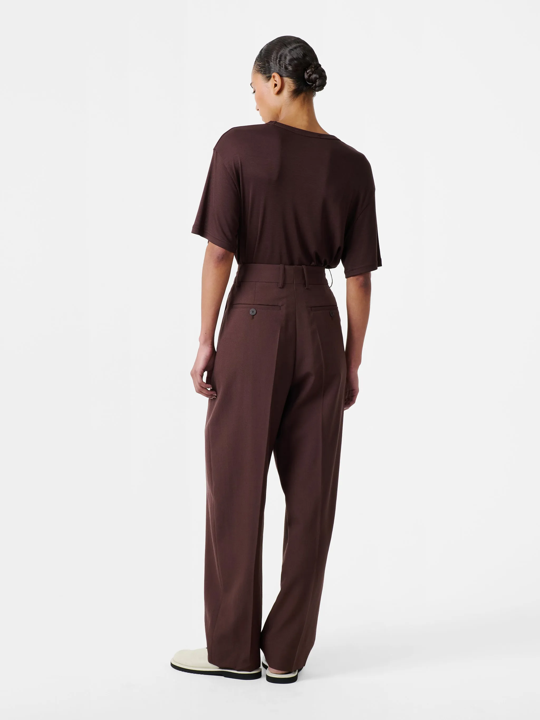 Sperro Pant in Conker sold by Studio Nicholson product image thumbnail 3