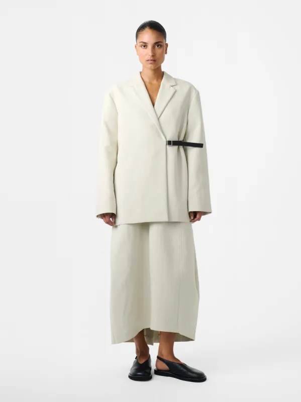 Silas Jacket in Dove made by Studio Nicholson