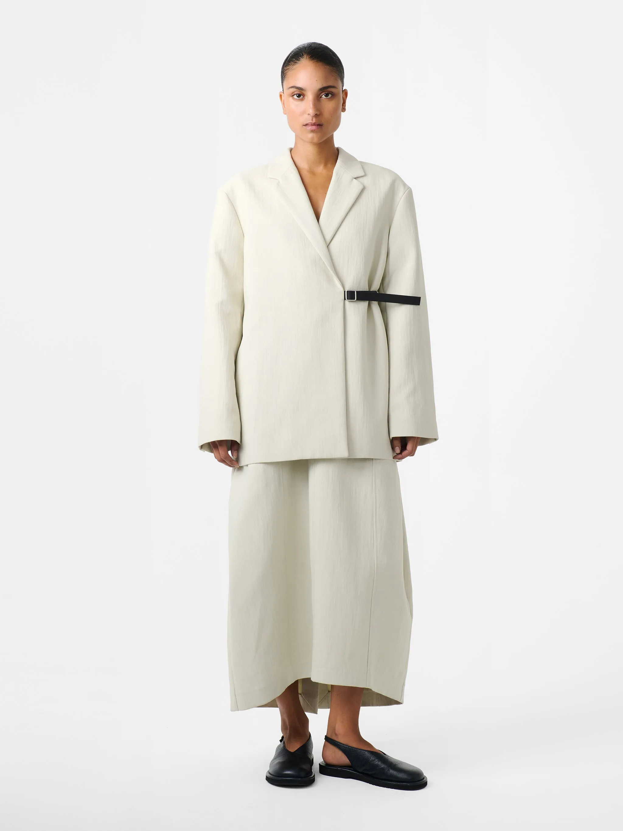 Silas Jacket in Dove sold by Studio Nicholson