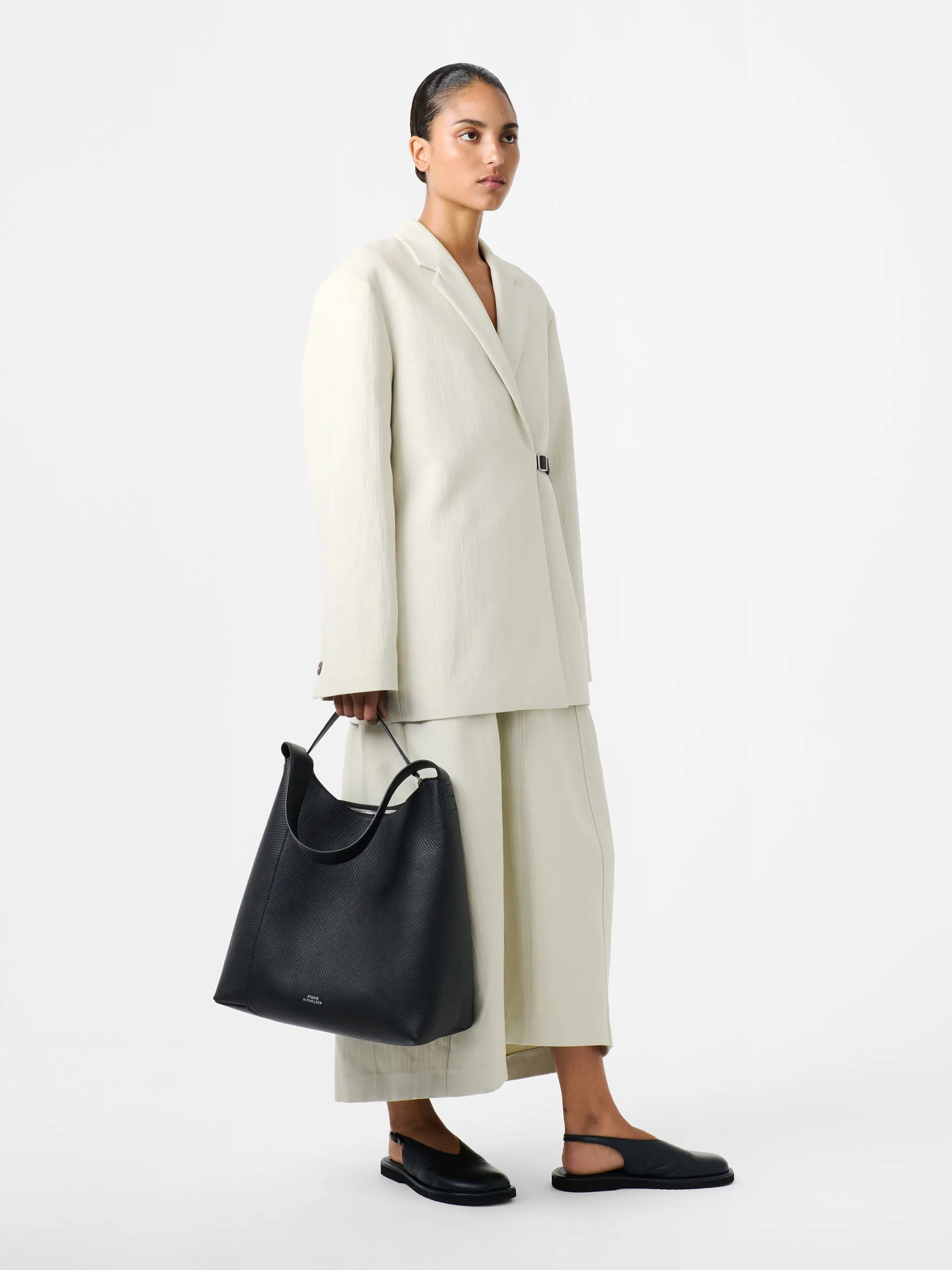 Silas Jacket in Dove sold by Studio Nicholson product image thumbnail 4