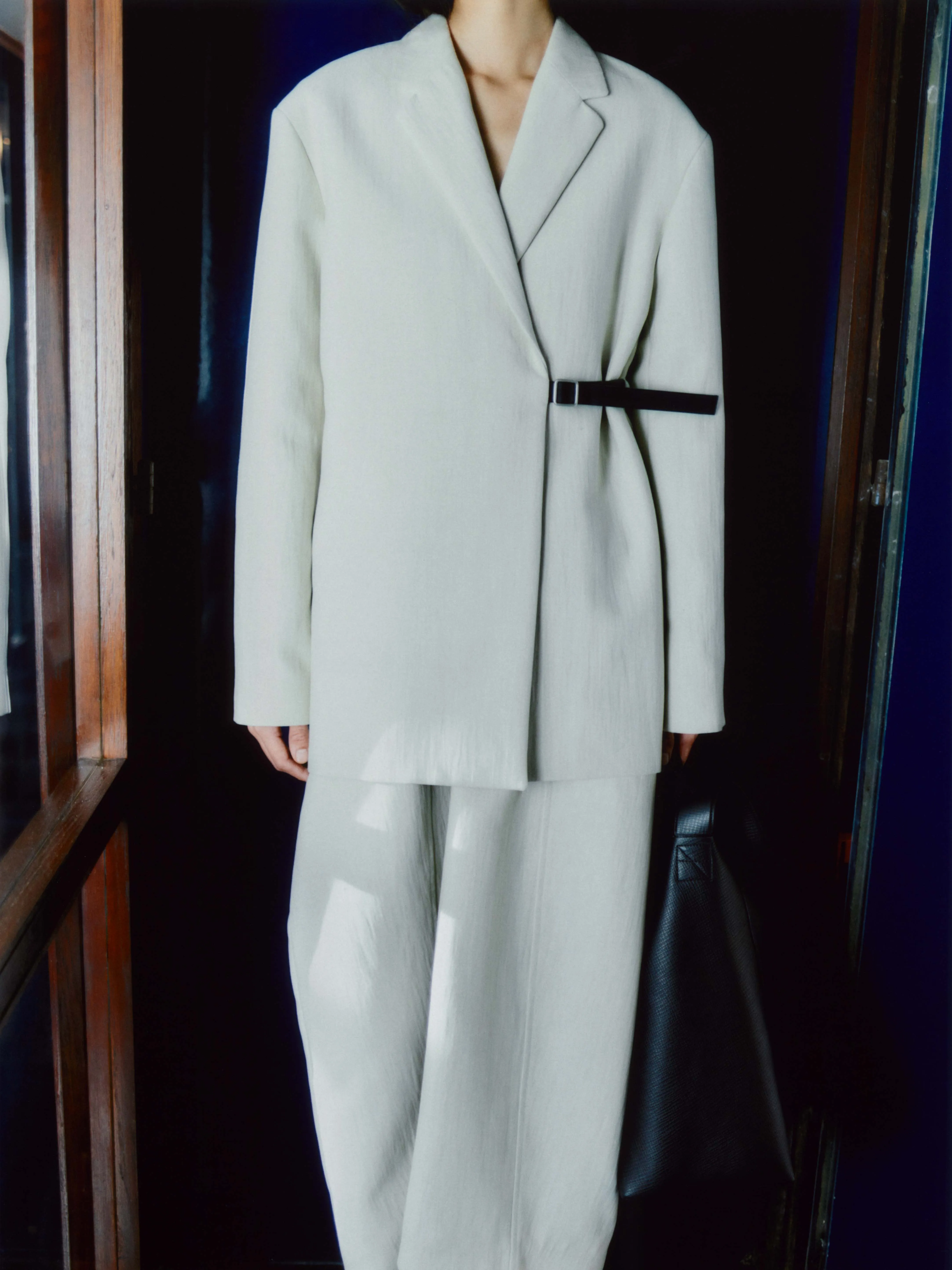 Silas Jacket in Dove sold by Studio Nicholson product image thumbnail 2