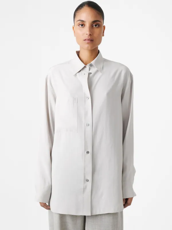 Leto Shirt in Gull Grey sold by Studio Nicholson