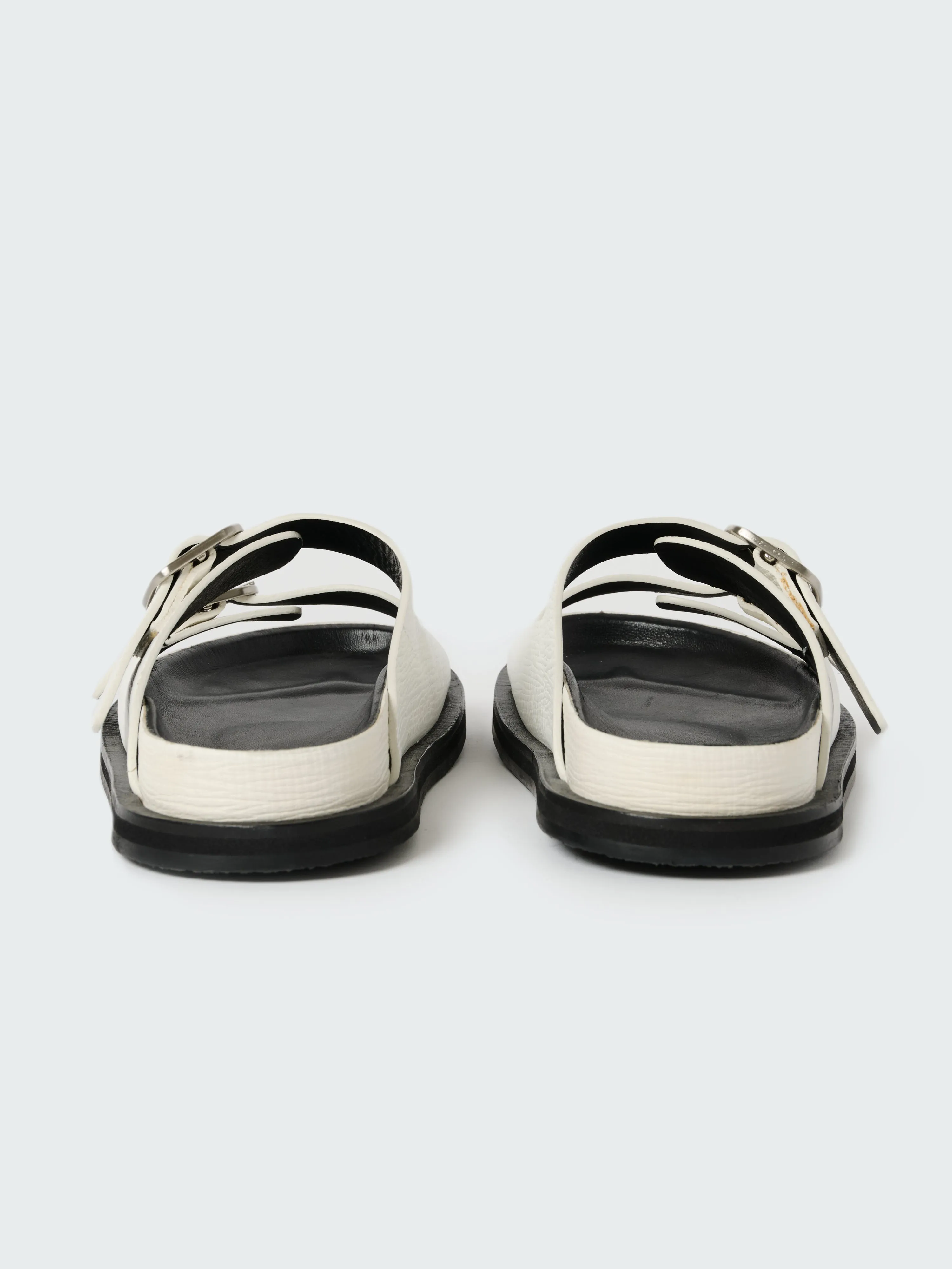 Denver Leather Sandal in Parchment sold by Studio Nicholson product image thumbnail 3