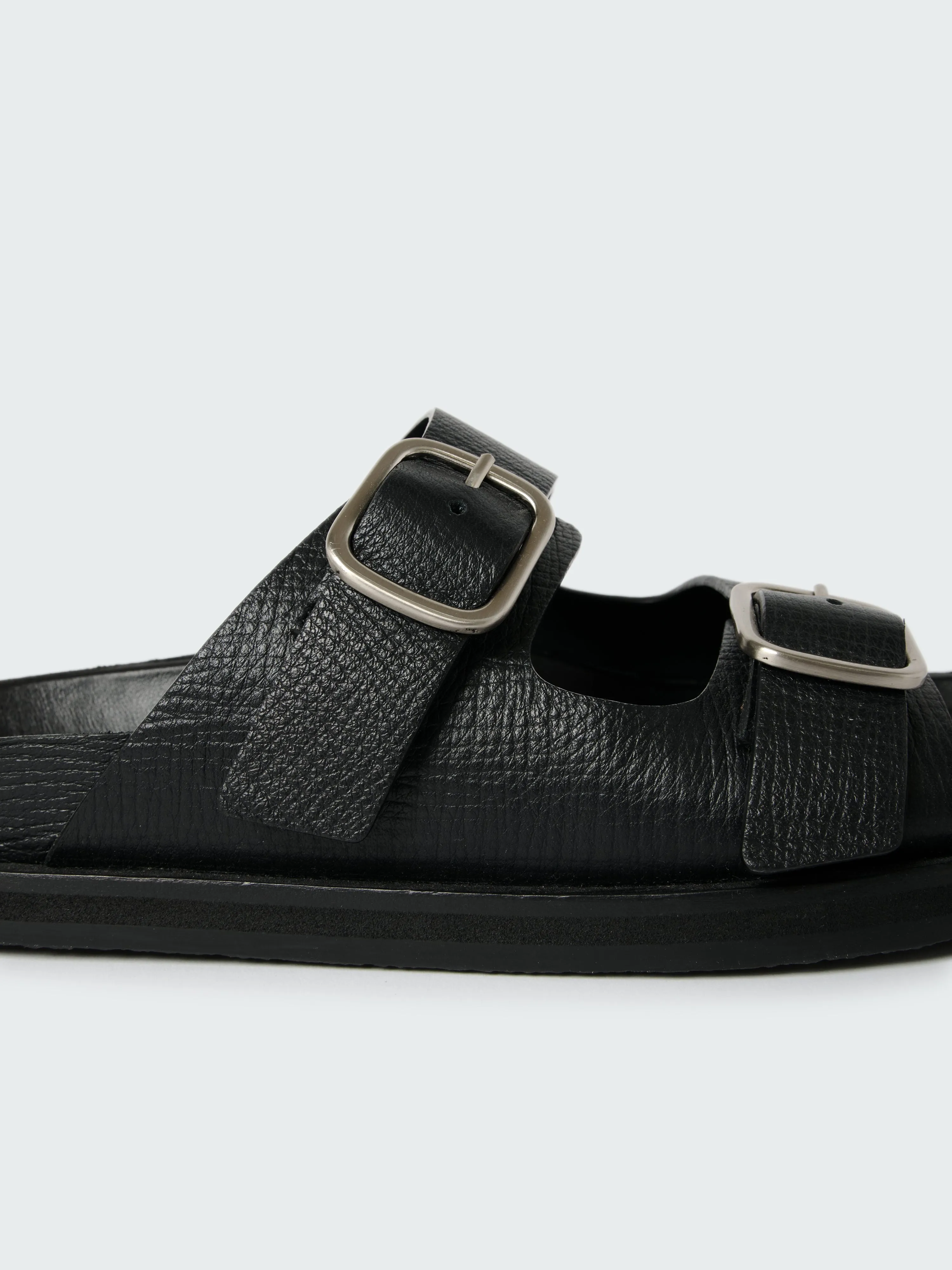 Denver Leather Sandal in Black sold by Studio Nicholson product image thumbnail 5
