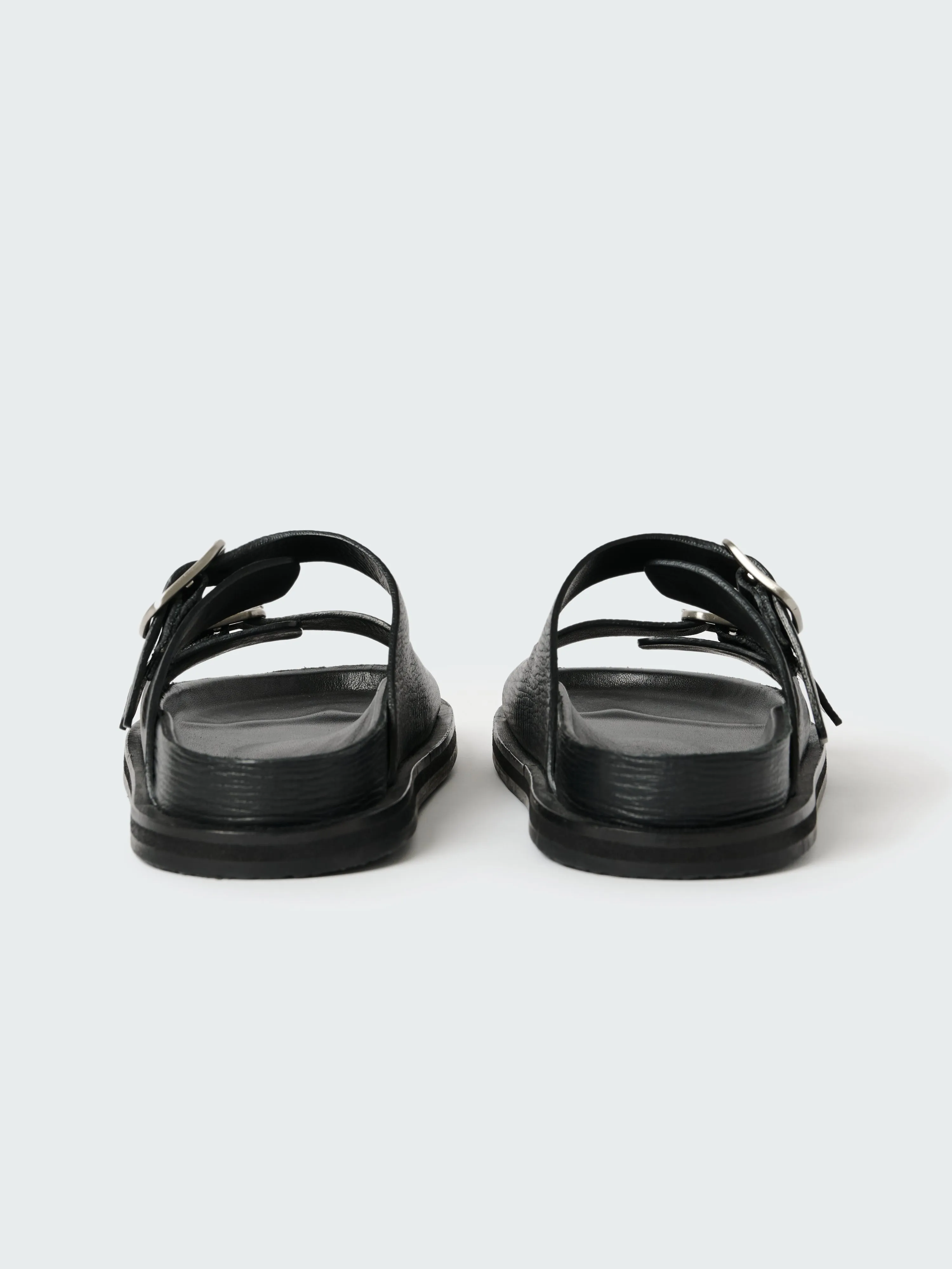Denver Leather Sandal in Black sold by Studio Nicholson product image thumbnail 3