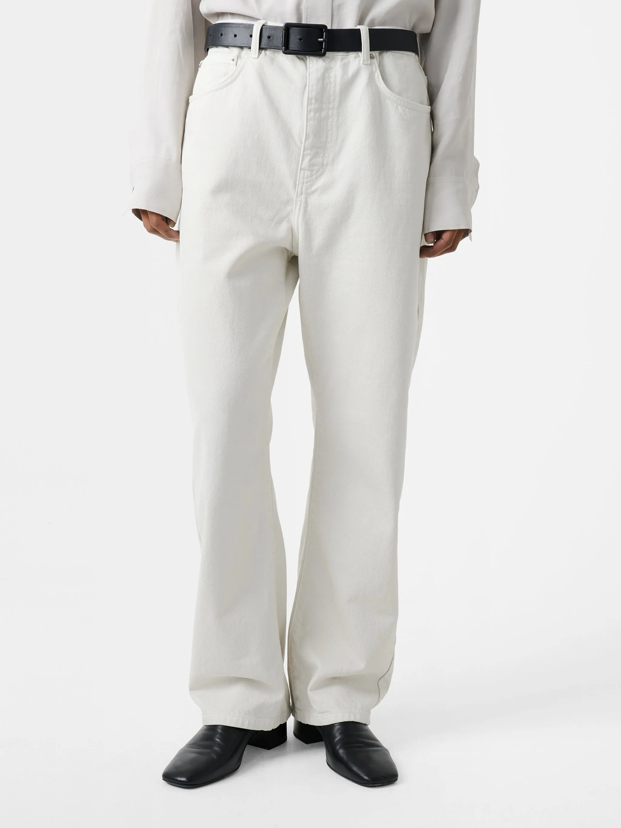Denjo Denim Pant in Ice sold by Studio Nicholson product image thumbnail 4