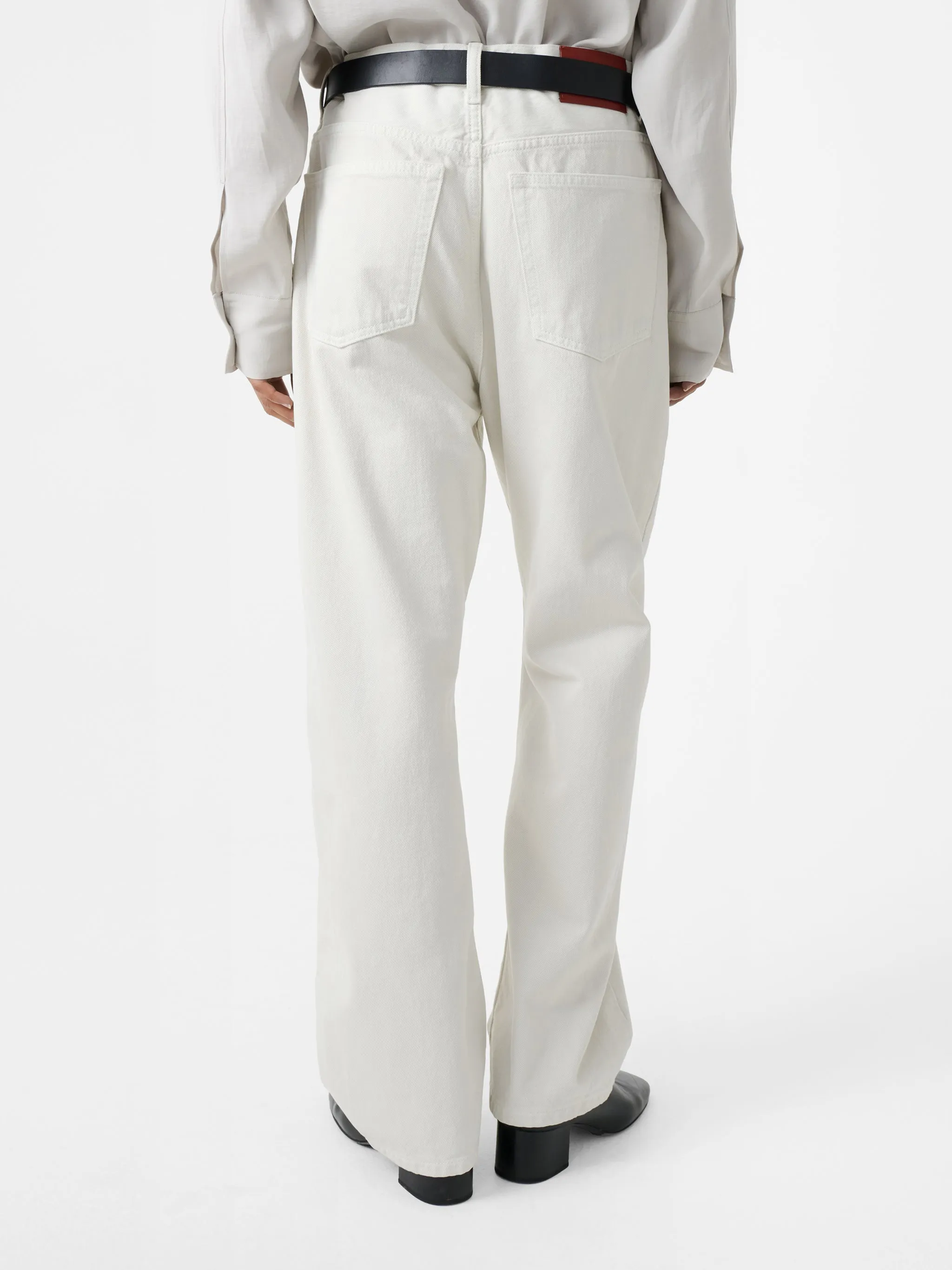 Denjo Denim Pant in Ice sold by Studio Nicholson product image thumbnail 5