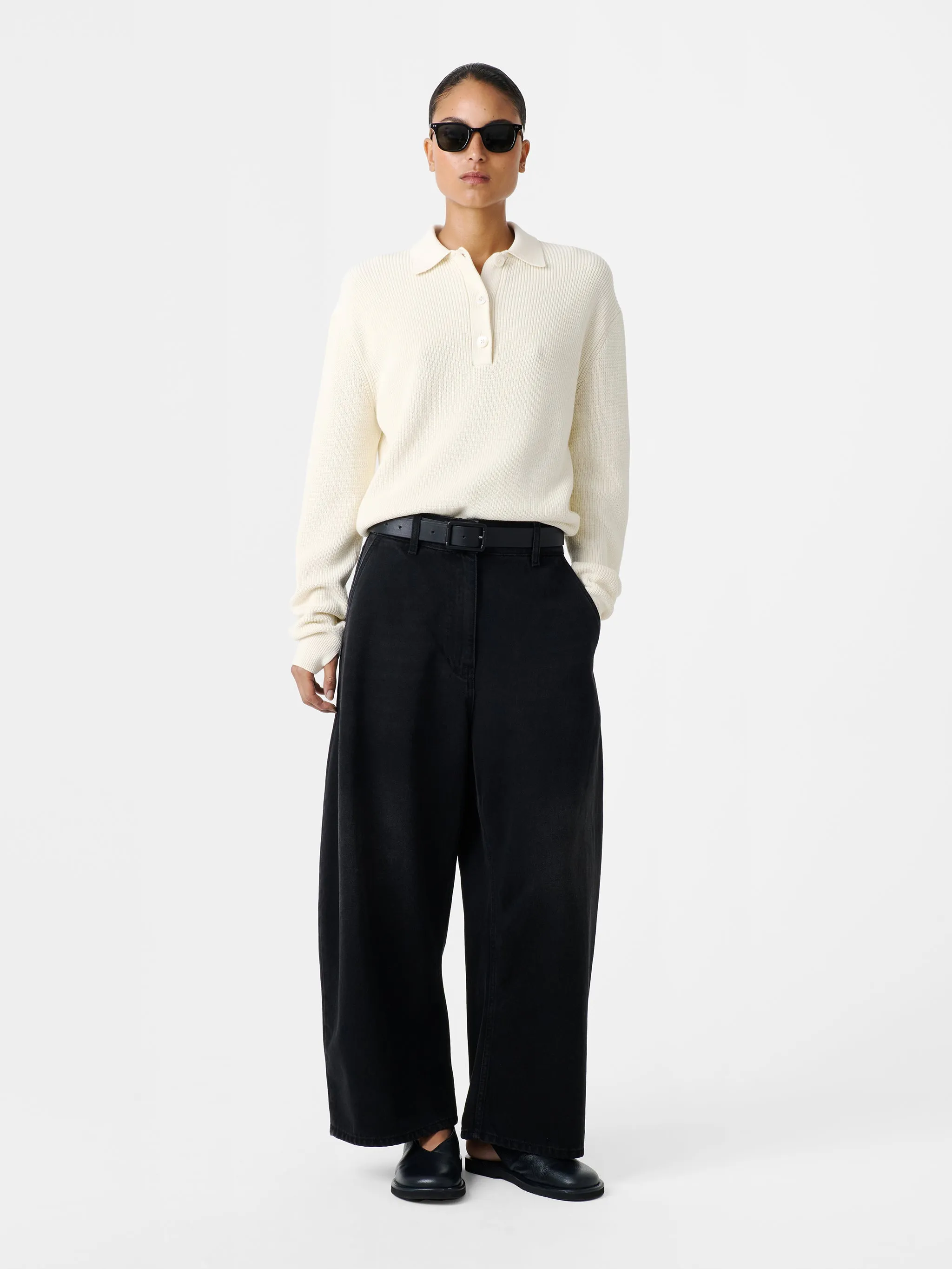 Chesapeake Knit in Parchment sold by Studio Nicholson