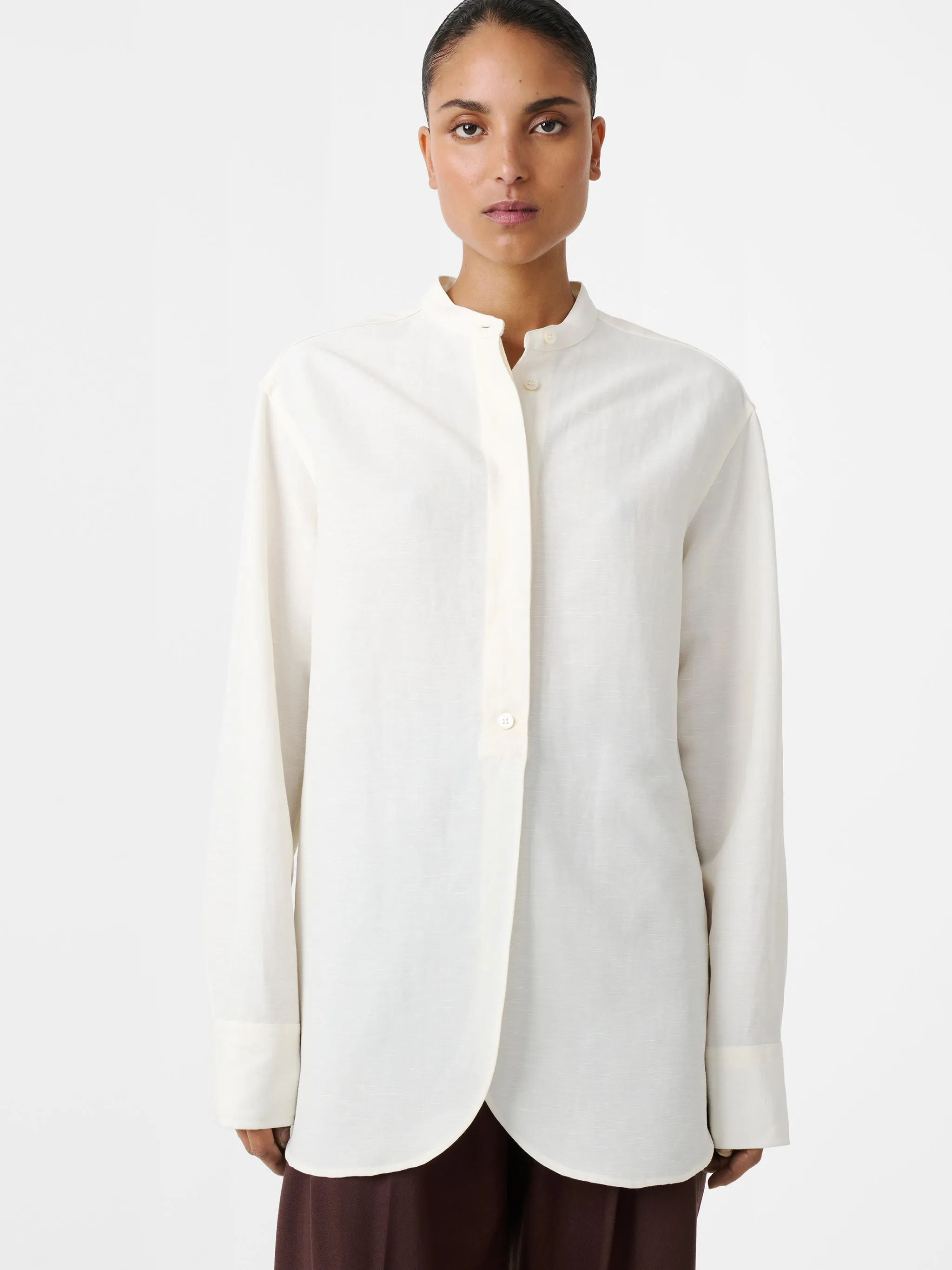 Beam Shirt in Parchment sold by Studio Nicholson product image thumbnail 2