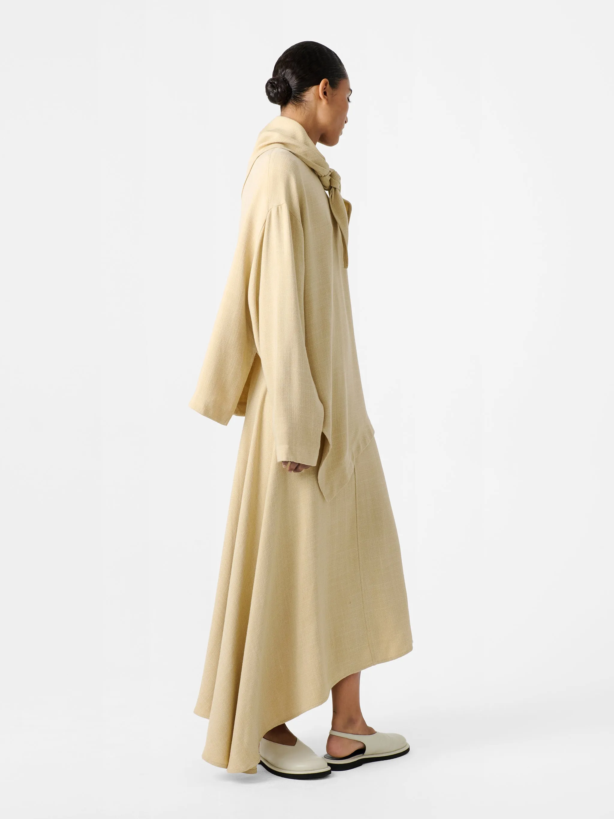 Hirta Skirt in Straw sold by Studio Nicholson product image thumbnail 4