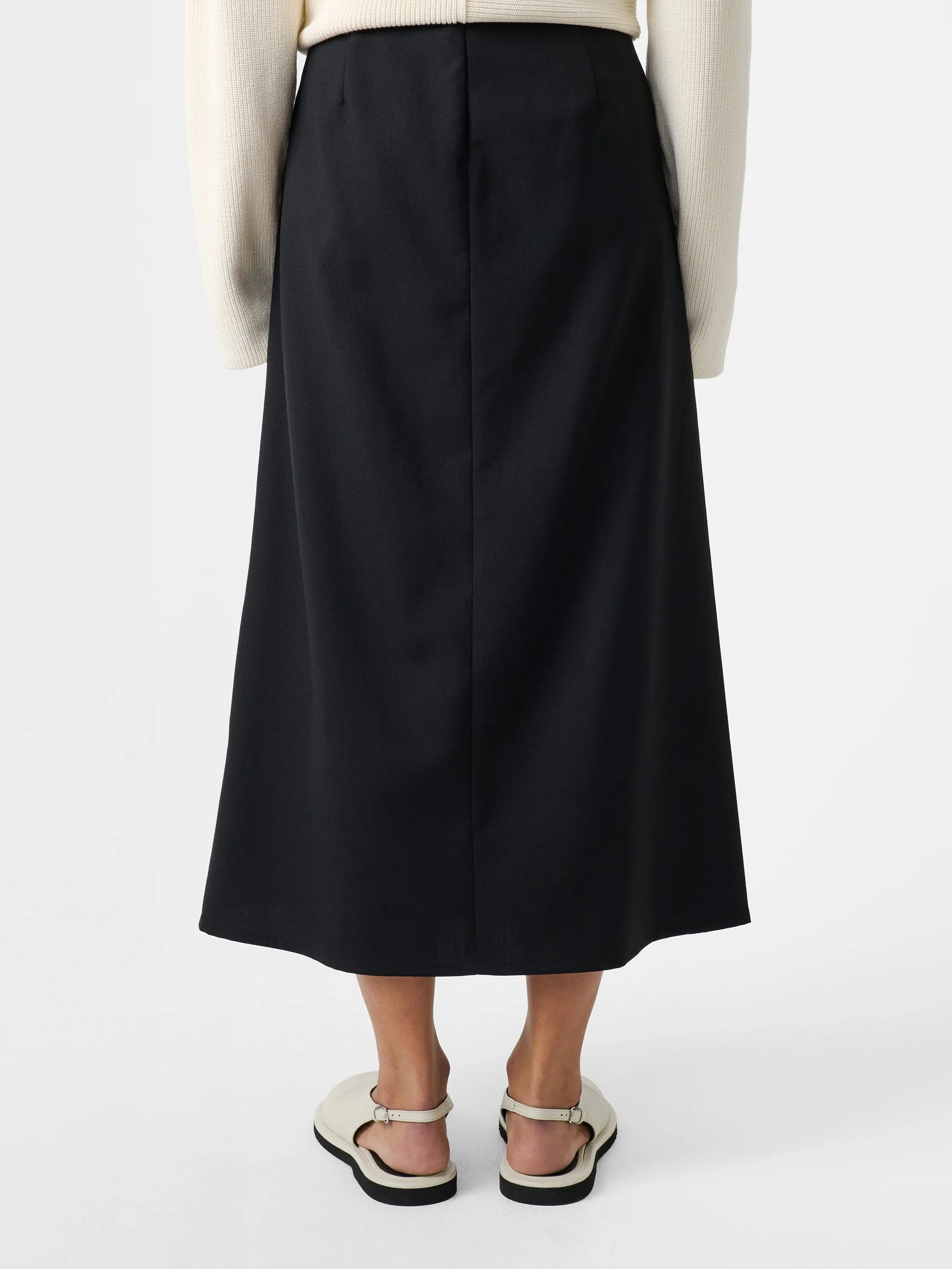 Fuse Skirt in Black sold by Studio Nicholson product image thumbnail 5