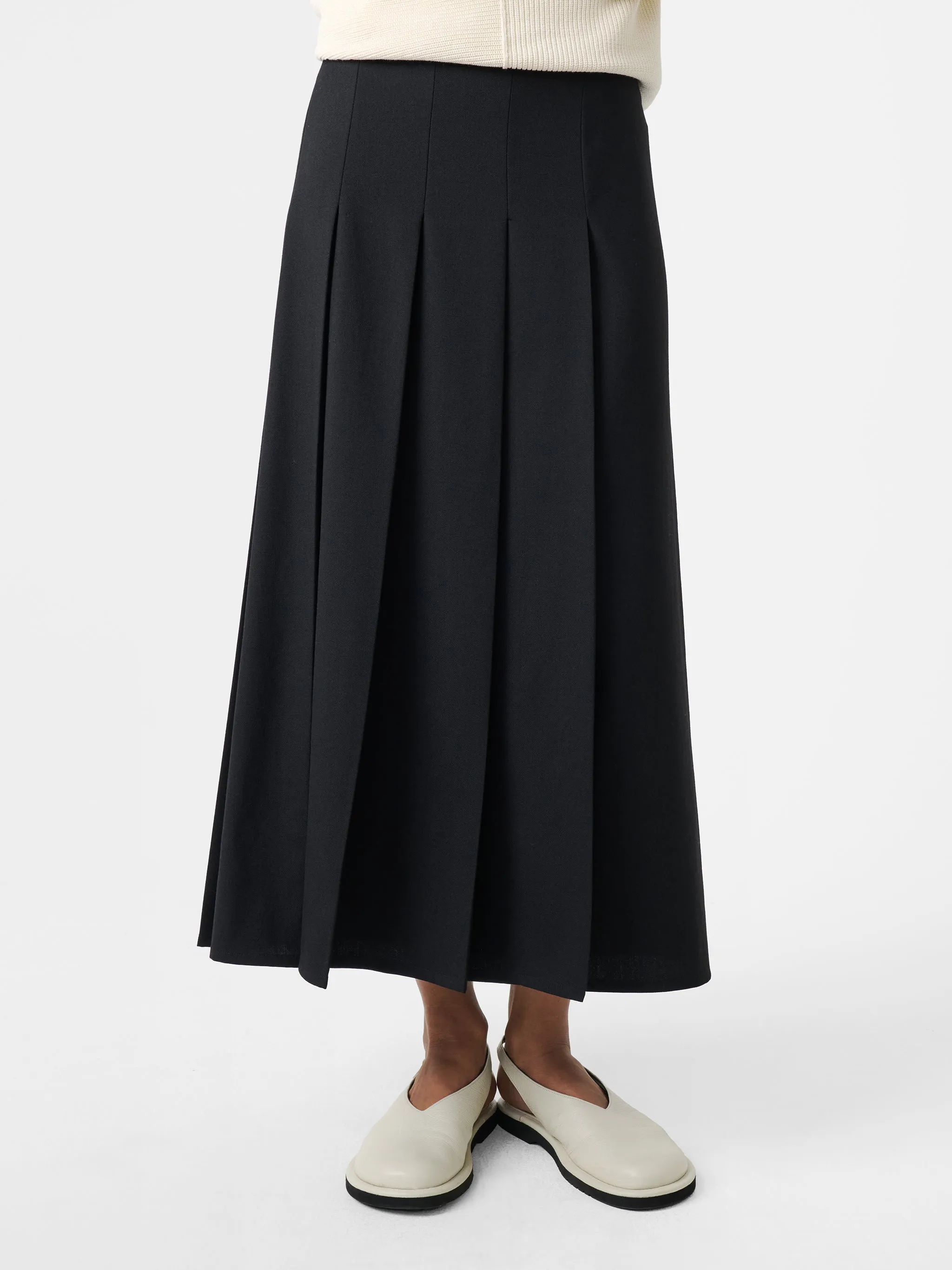 Fuse Skirt in Black sold by Studio Nicholson product image thumbnail 4