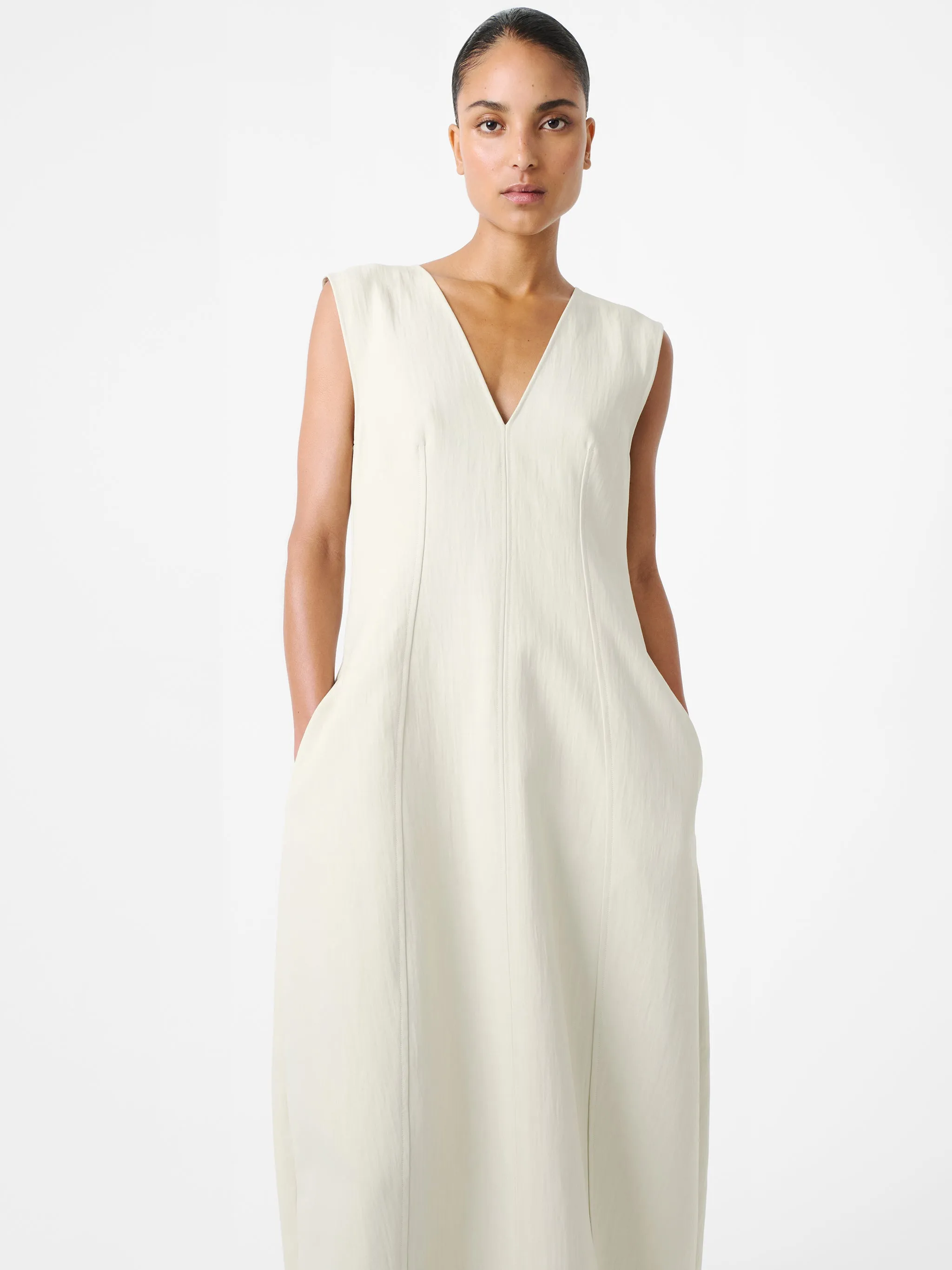 Enna Dress in Dove sold by Studio Nicholson product image thumbnail 3