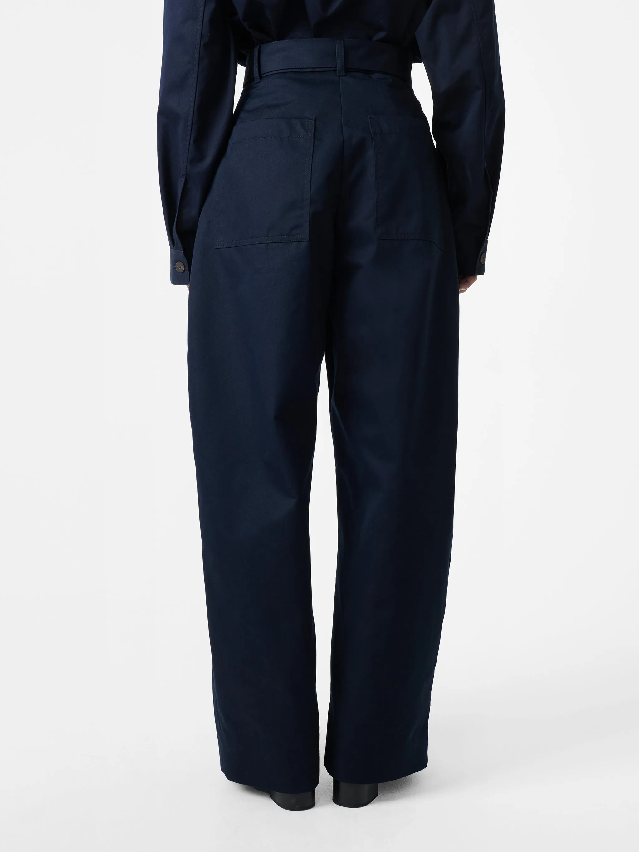 Doring Twill Pant in Darkest Navy sold by Studio Nicholson product image thumbnail 5