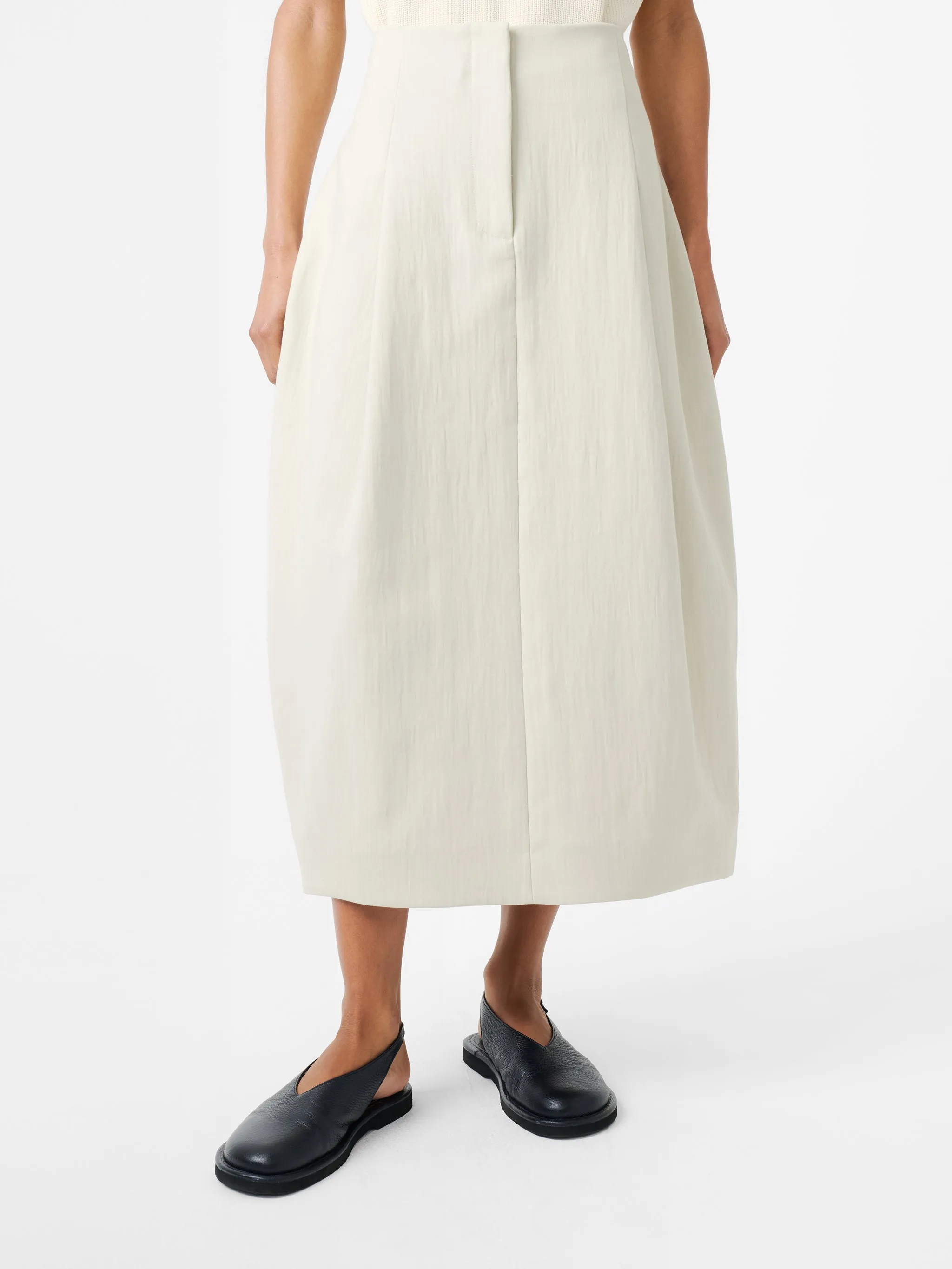Carson Skirt in Dove sold by Studio Nicholson product image thumbnail 4
