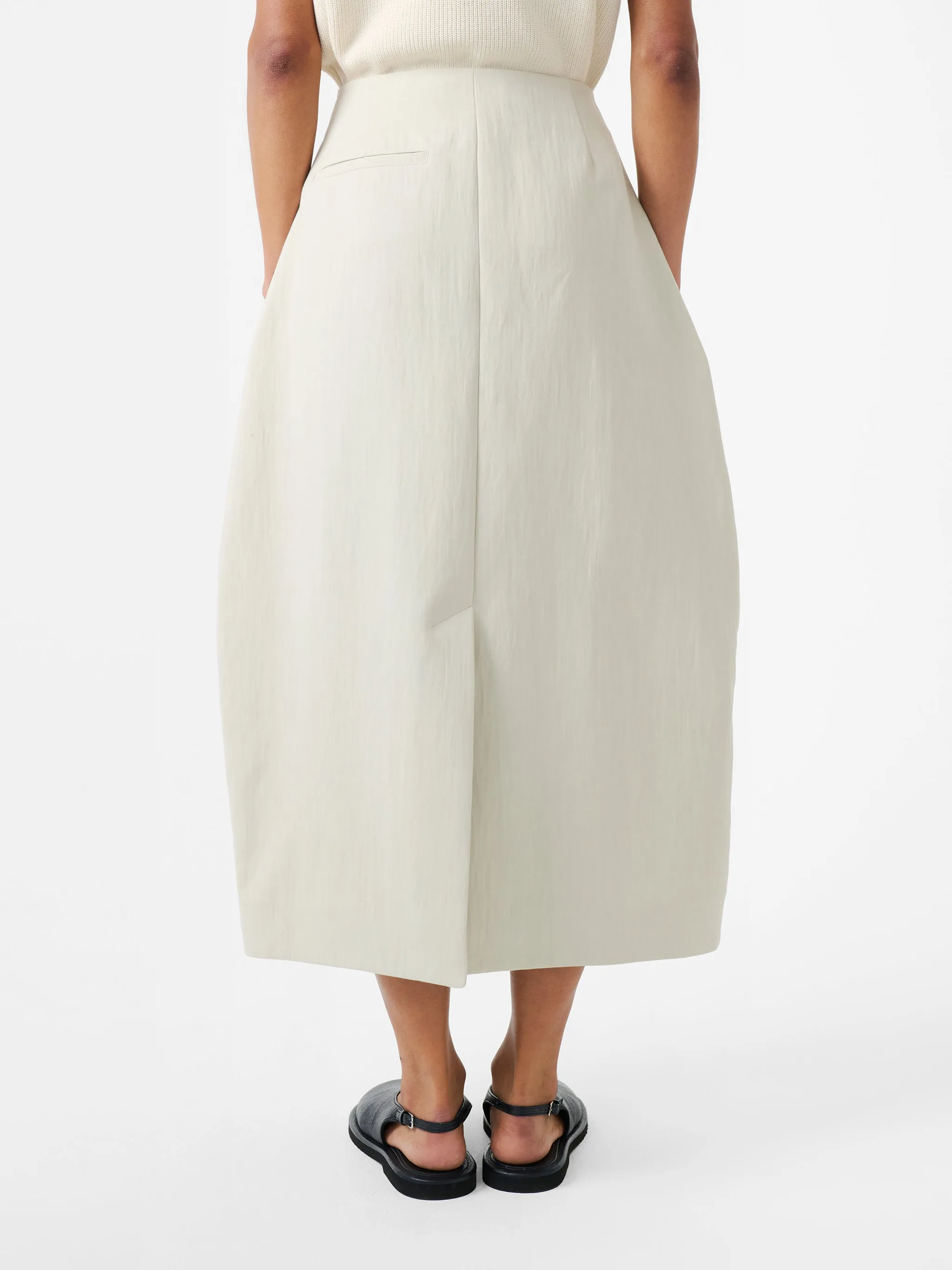 Carson Skirt in Dove sold by Studio Nicholson product image thumbnail 5