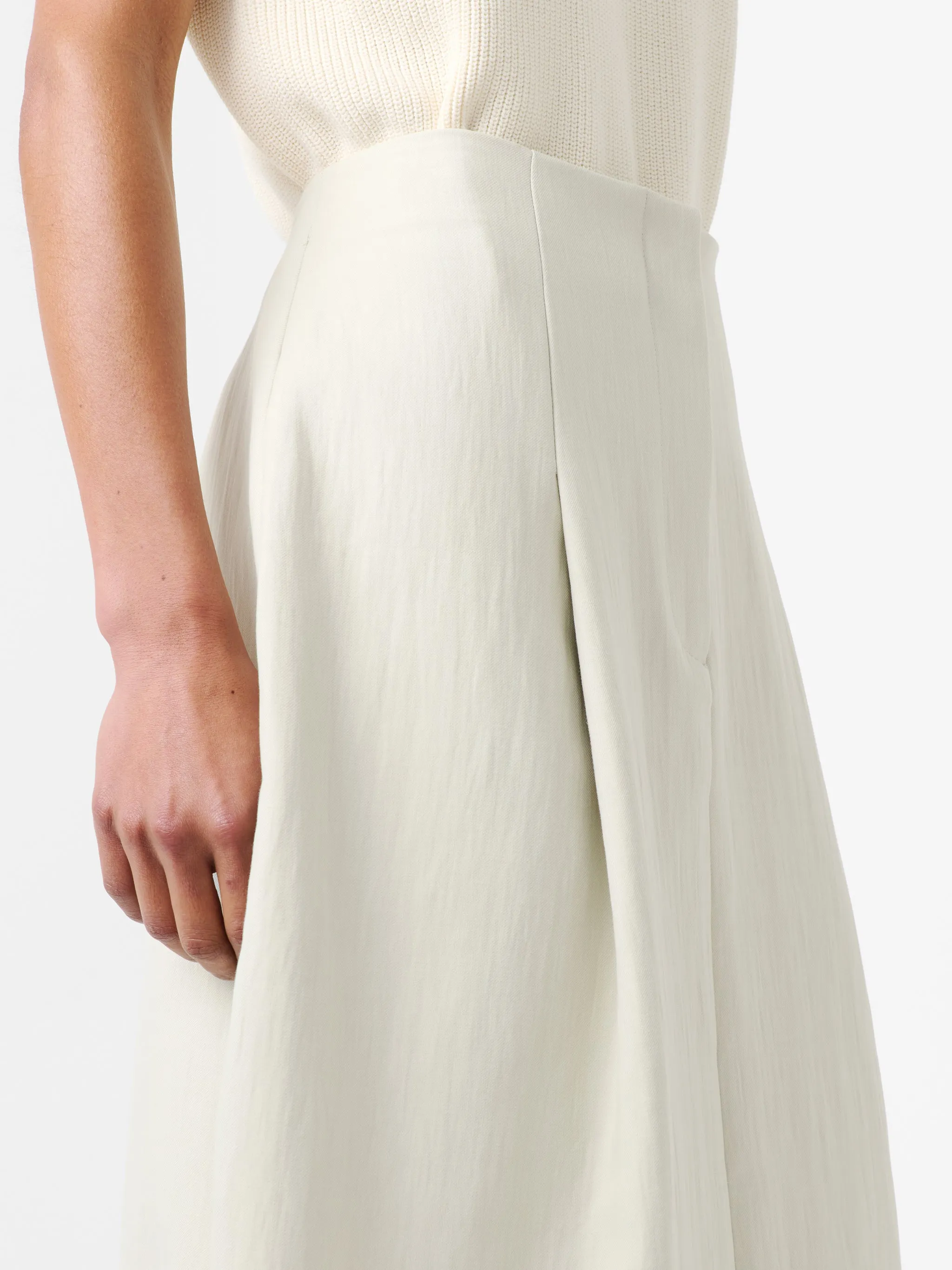 Carson Skirt in Dove sold by Studio Nicholson product image thumbnail 3