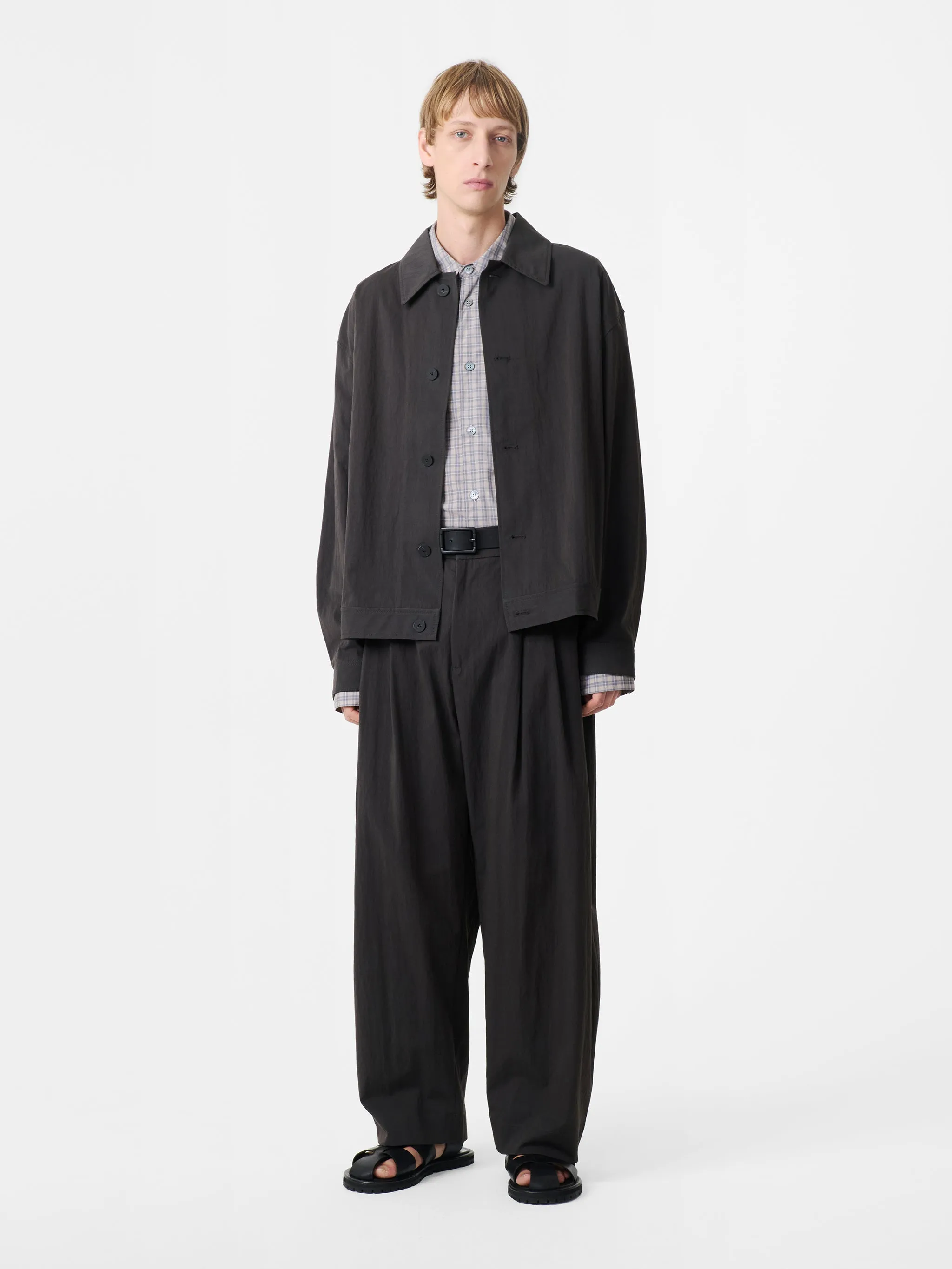 Yale Pant in Oil sold by Studio Nicholson