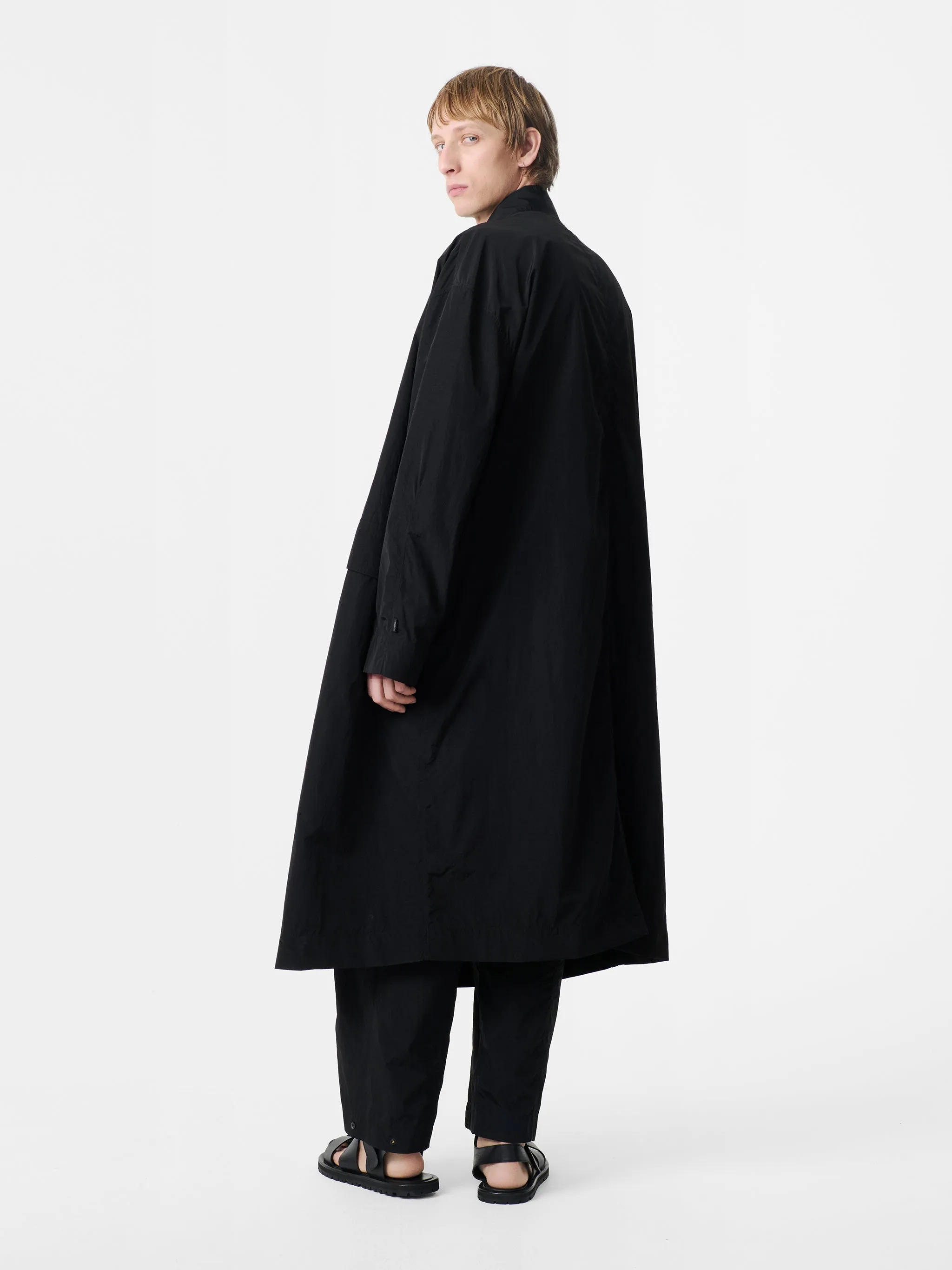 Rizz Coat in Black sold by Studio Nicholson product image thumbnail 4