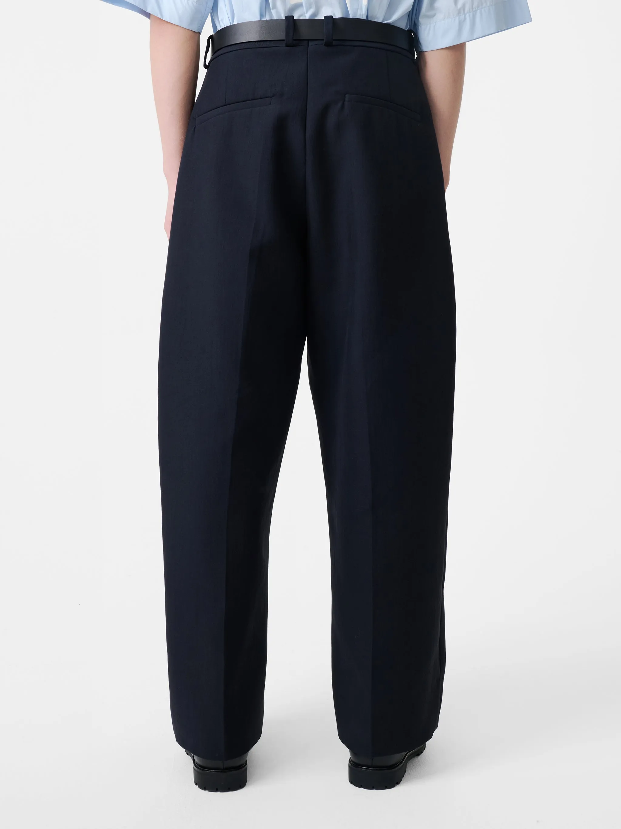 Pull Pant in Darkest Navy sold by Studio Nicholson product image thumbnail 5