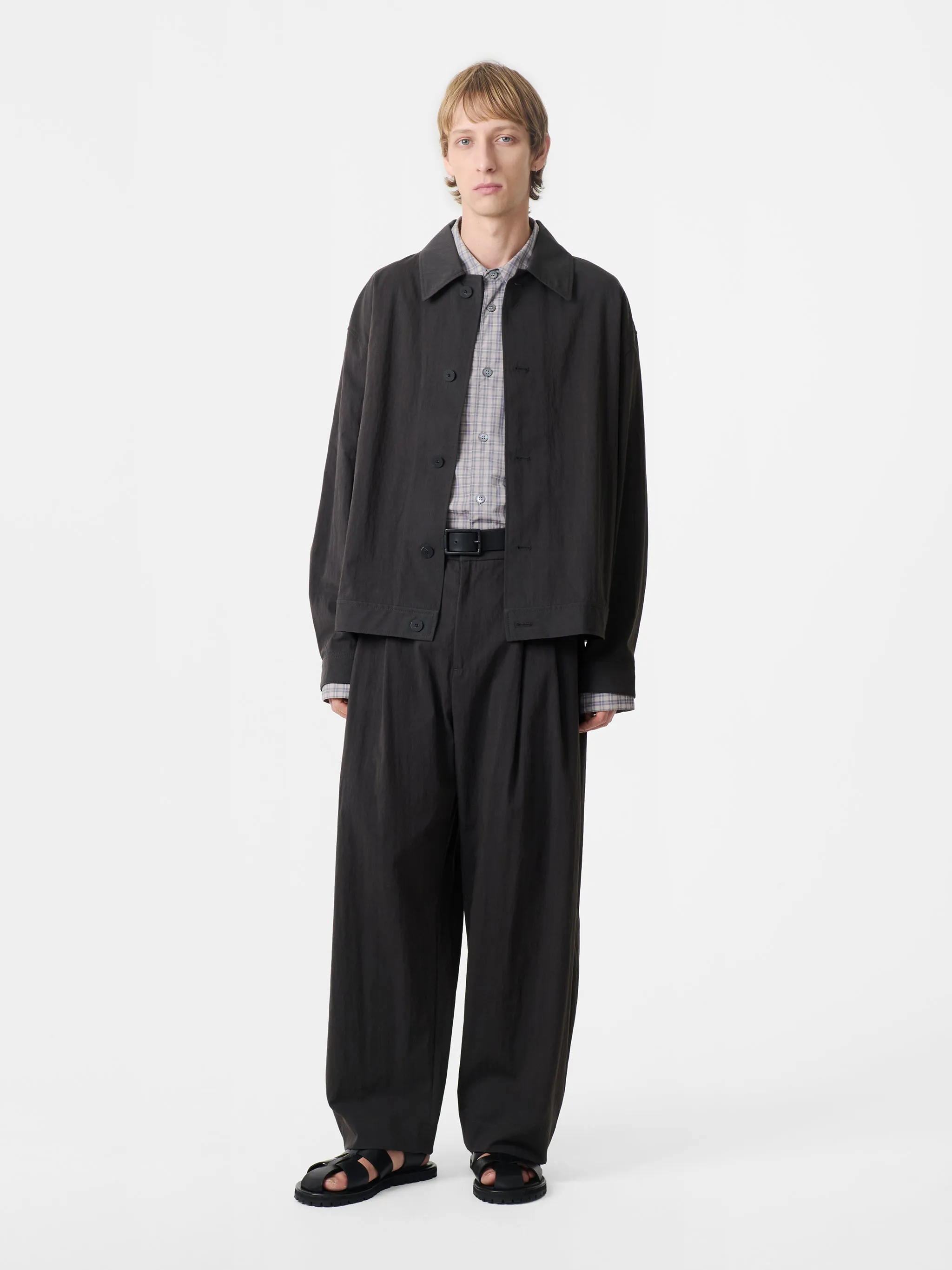 Numa Jacket in Oil sold by Studio Nicholson