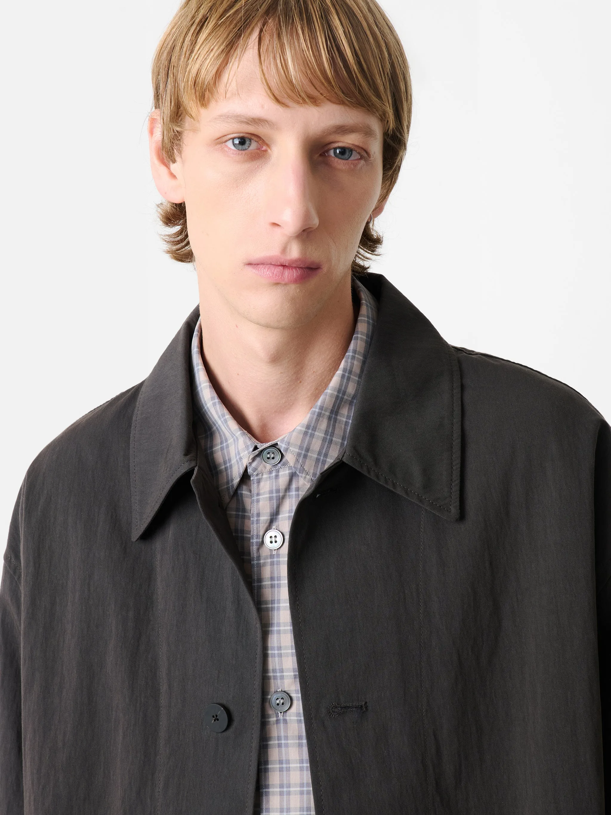 Numa Jacket in Oil sold by Studio Nicholson product image thumbnail 4