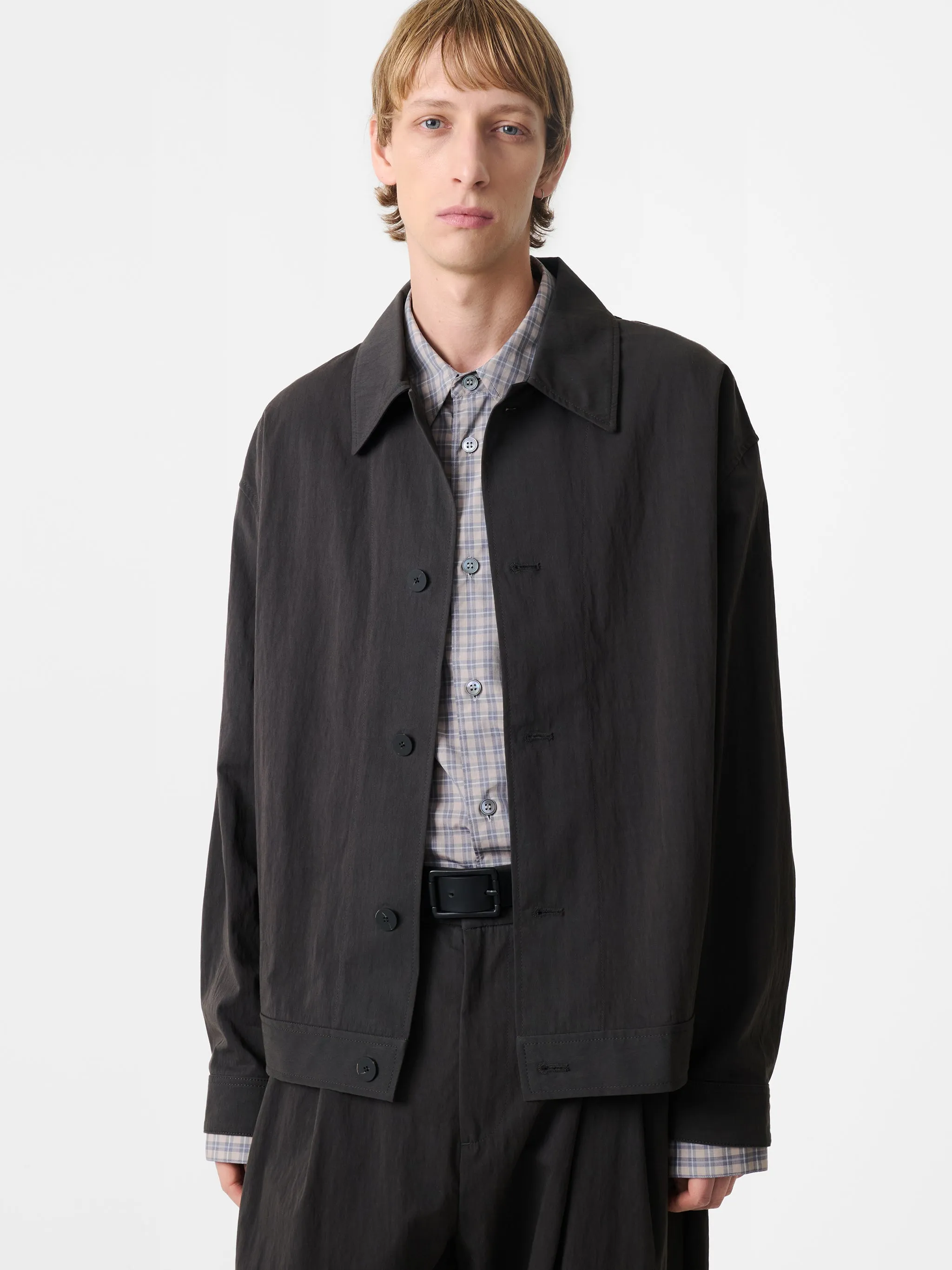 Numa Jacket in Oil sold by Studio Nicholson product image thumbnail 3