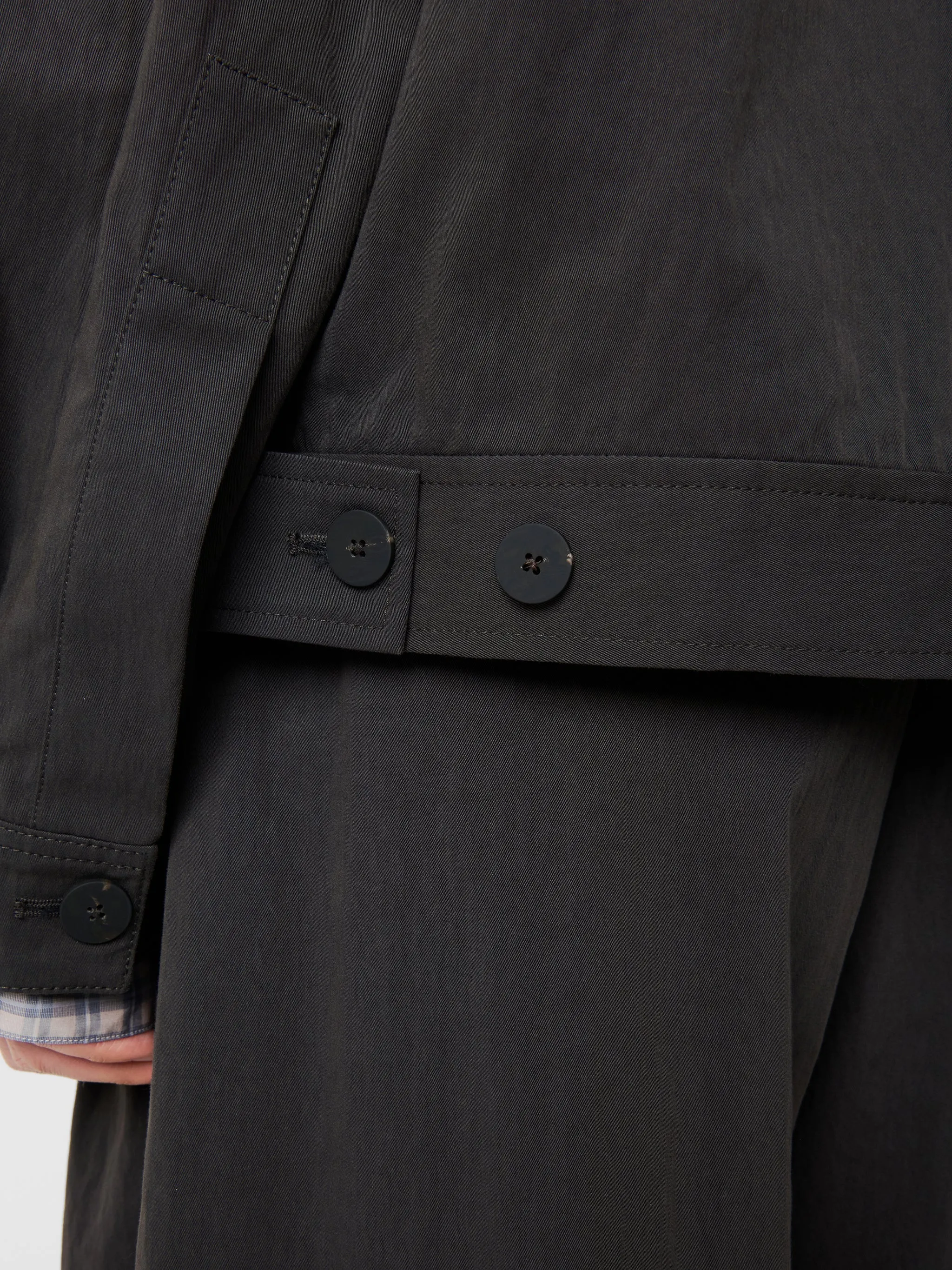 Numa Jacket in Oil sold by Studio Nicholson product image thumbnail 5