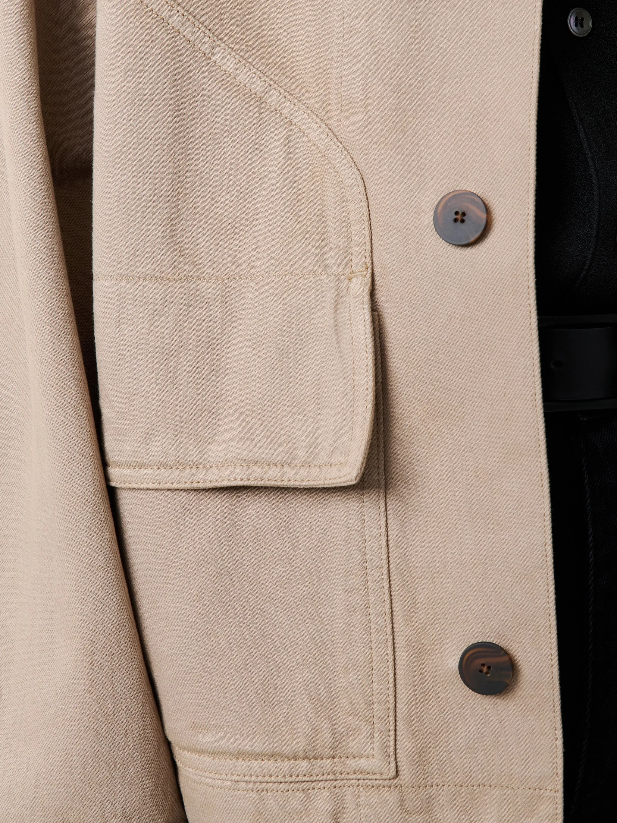 Beckett Denim Jacket in Parcel sold by Studio Nicholson product image thumbnail 5