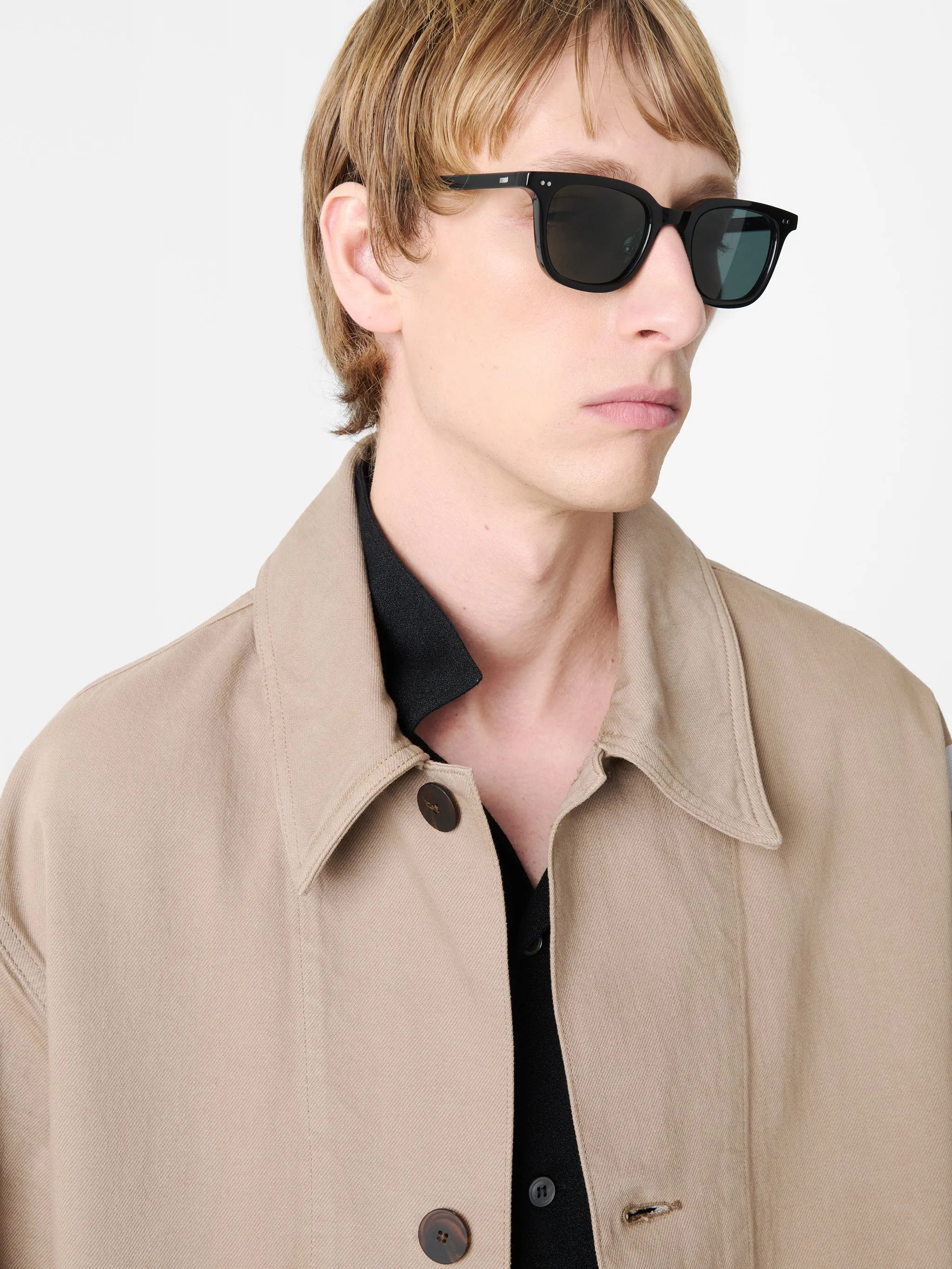 Beckett Denim Jacket in Parcel sold by Studio Nicholson product image thumbnail 4