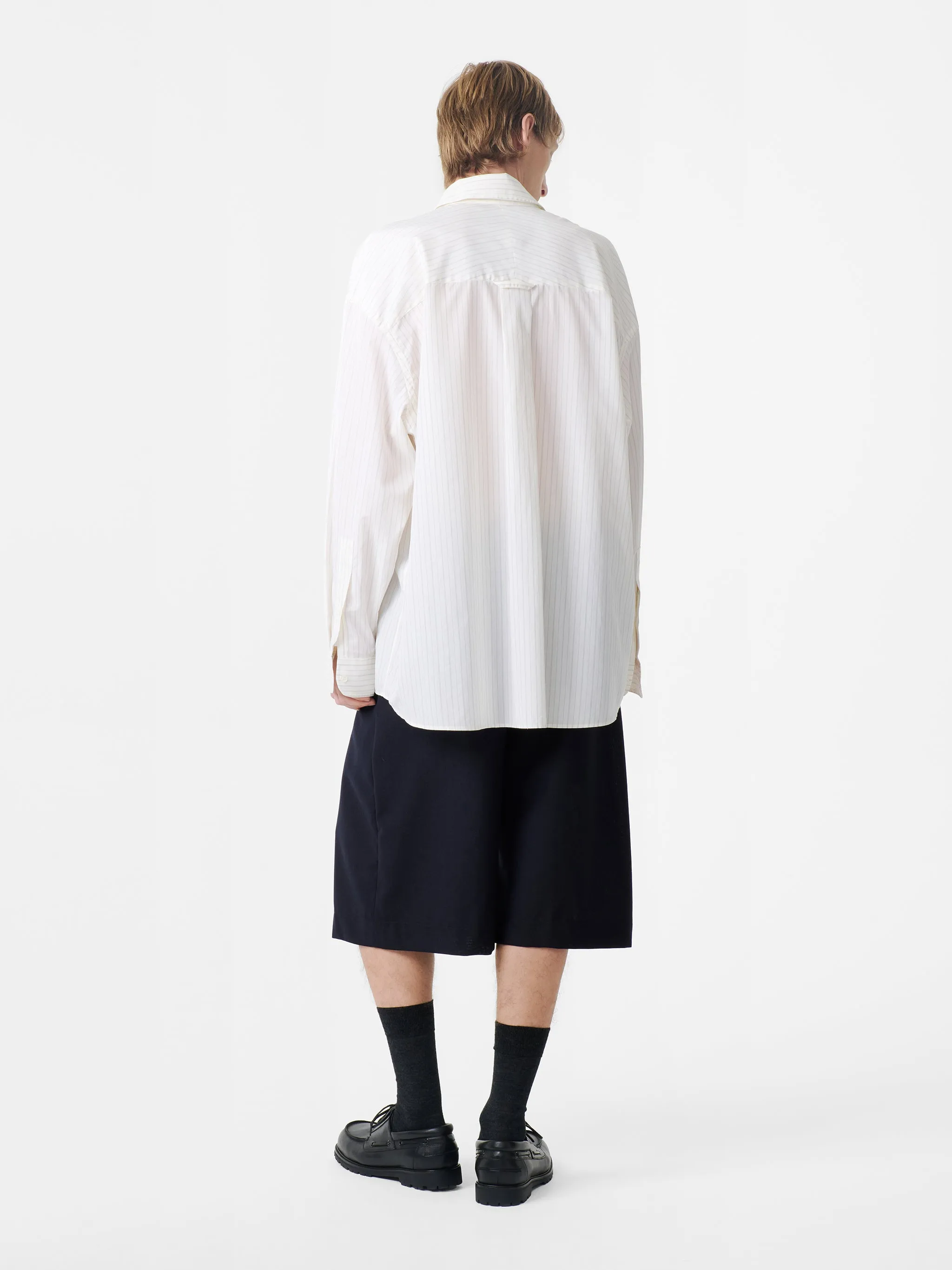 Fowld Short in Darkest Navy sold by Studio Nicholson product image thumbnail 4