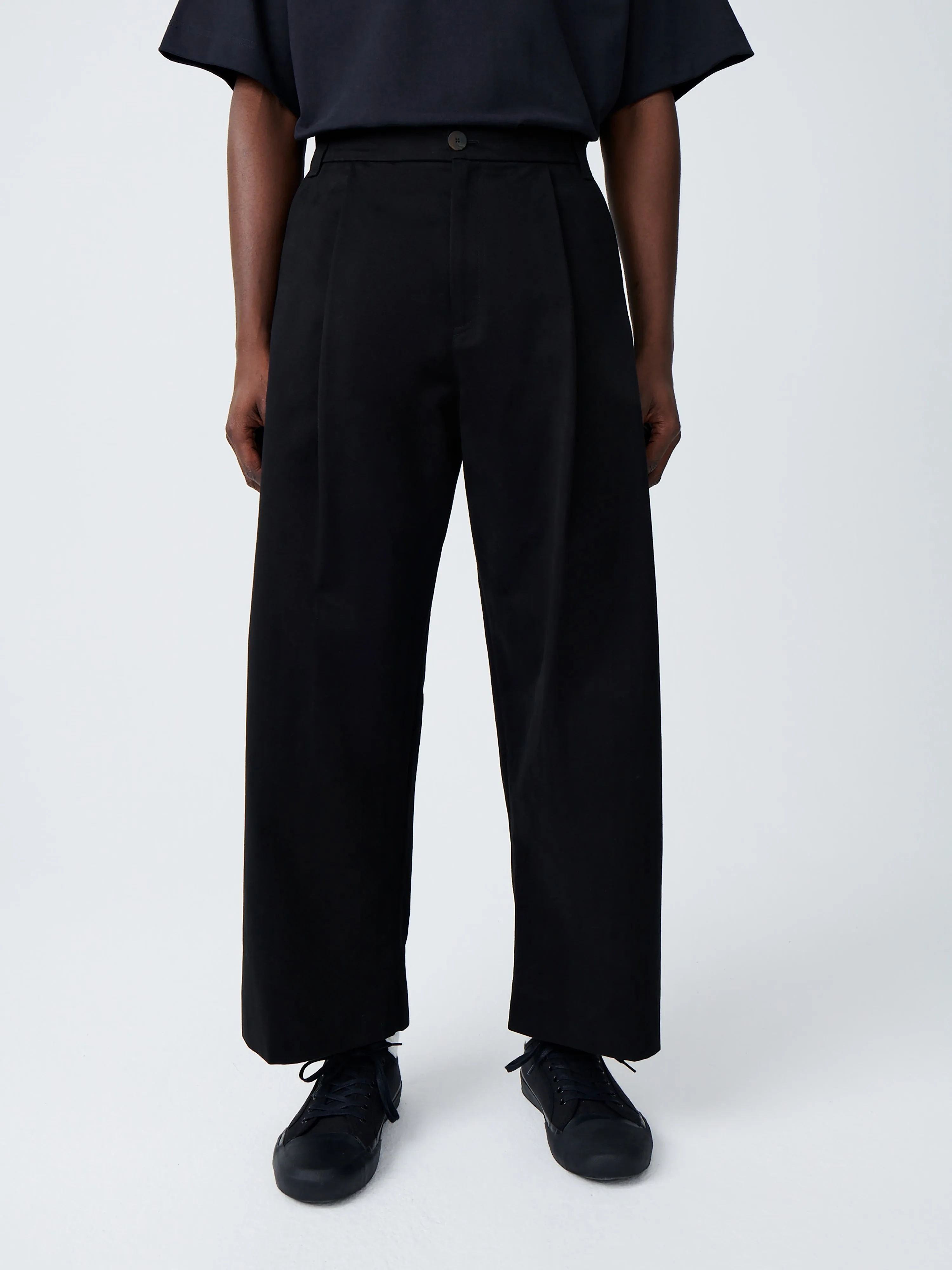 Sorte Pant in Black sold by Studio Nicholson product image thumbnail 4
