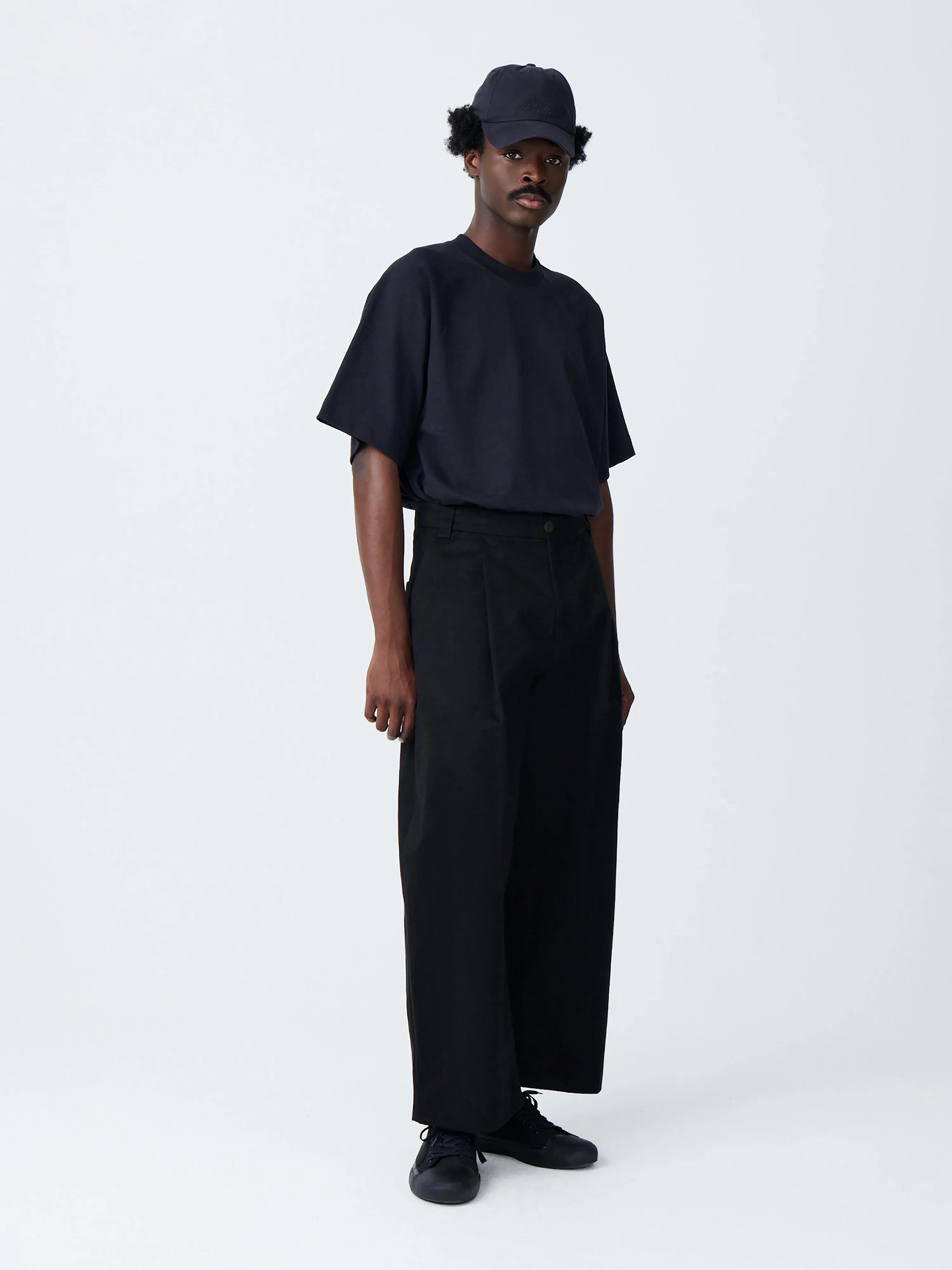 Sorte Pant in Black sold by Studio Nicholson product image thumbnail 2