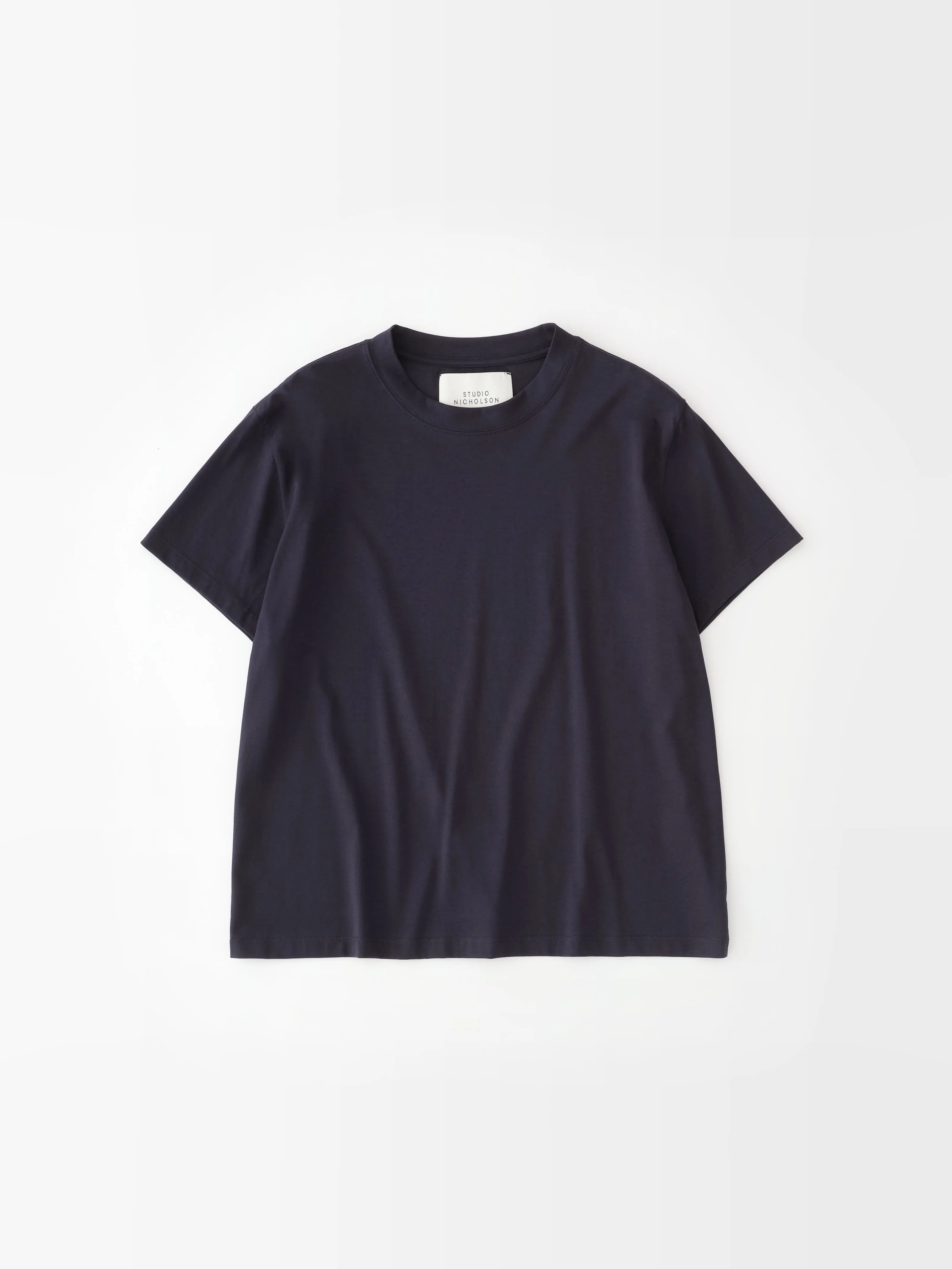 Marine T-Shirt in Darkest Navy sold by Studio Nicholson product image thumbnail 5