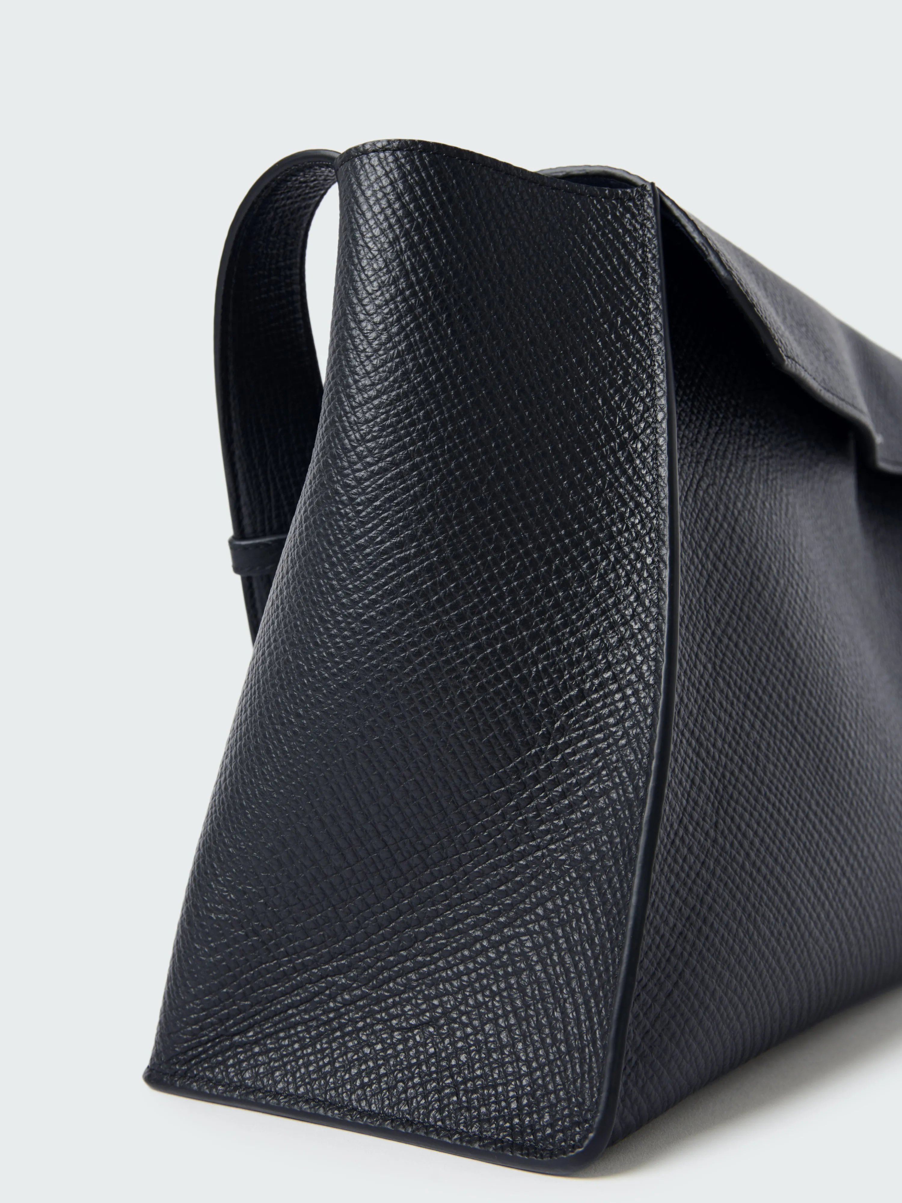 Shiboru Leather Bag in Darkest Navy sold by Studio Nicholson product image thumbnail 5